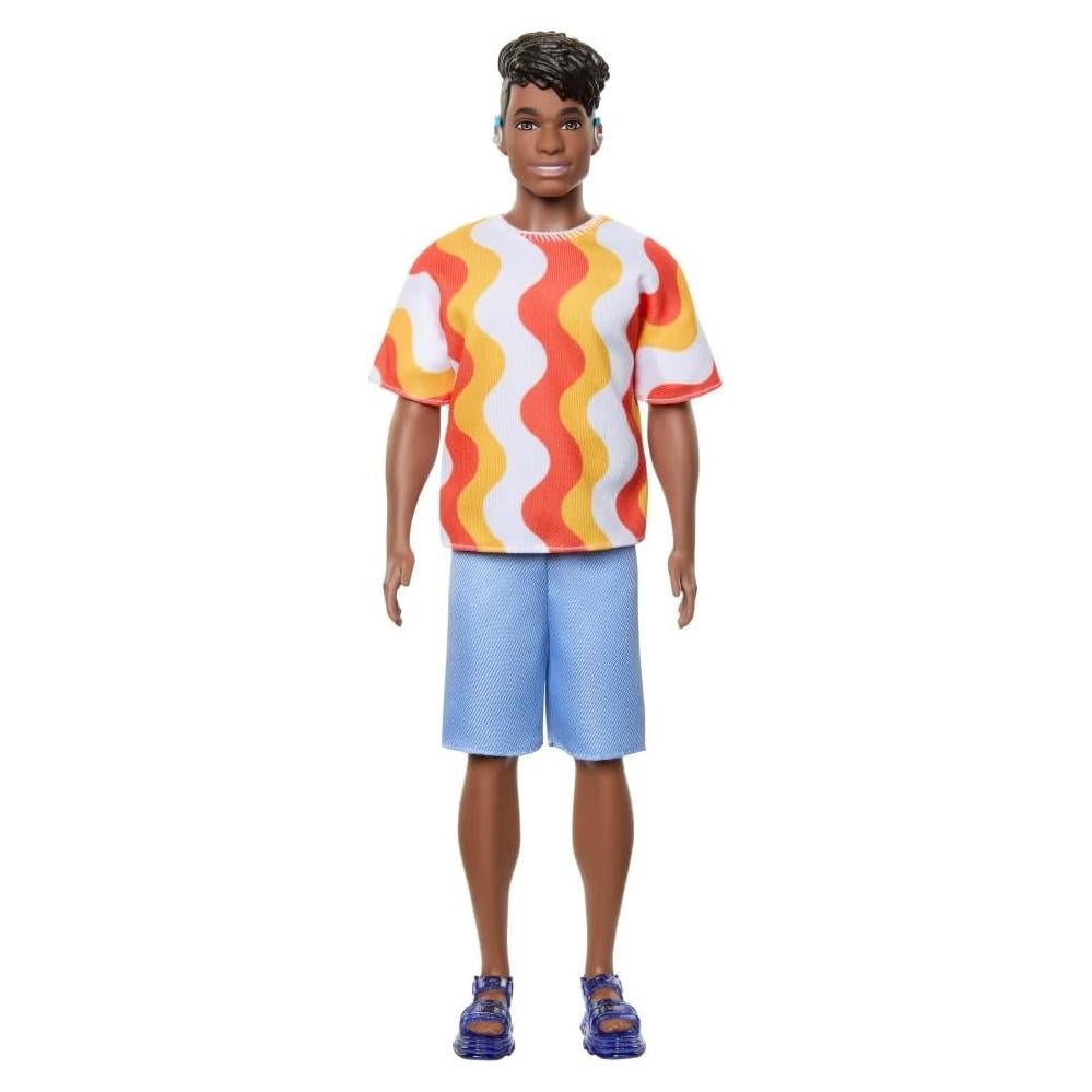 Muñeco Ken Barbie Fashionistas #220 con audífonos y atuendo