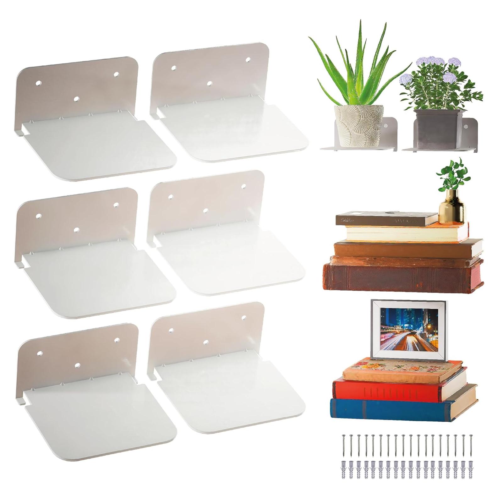 Estantería Flotante Invisible MARKWALL - Paquete de 6 Unidades