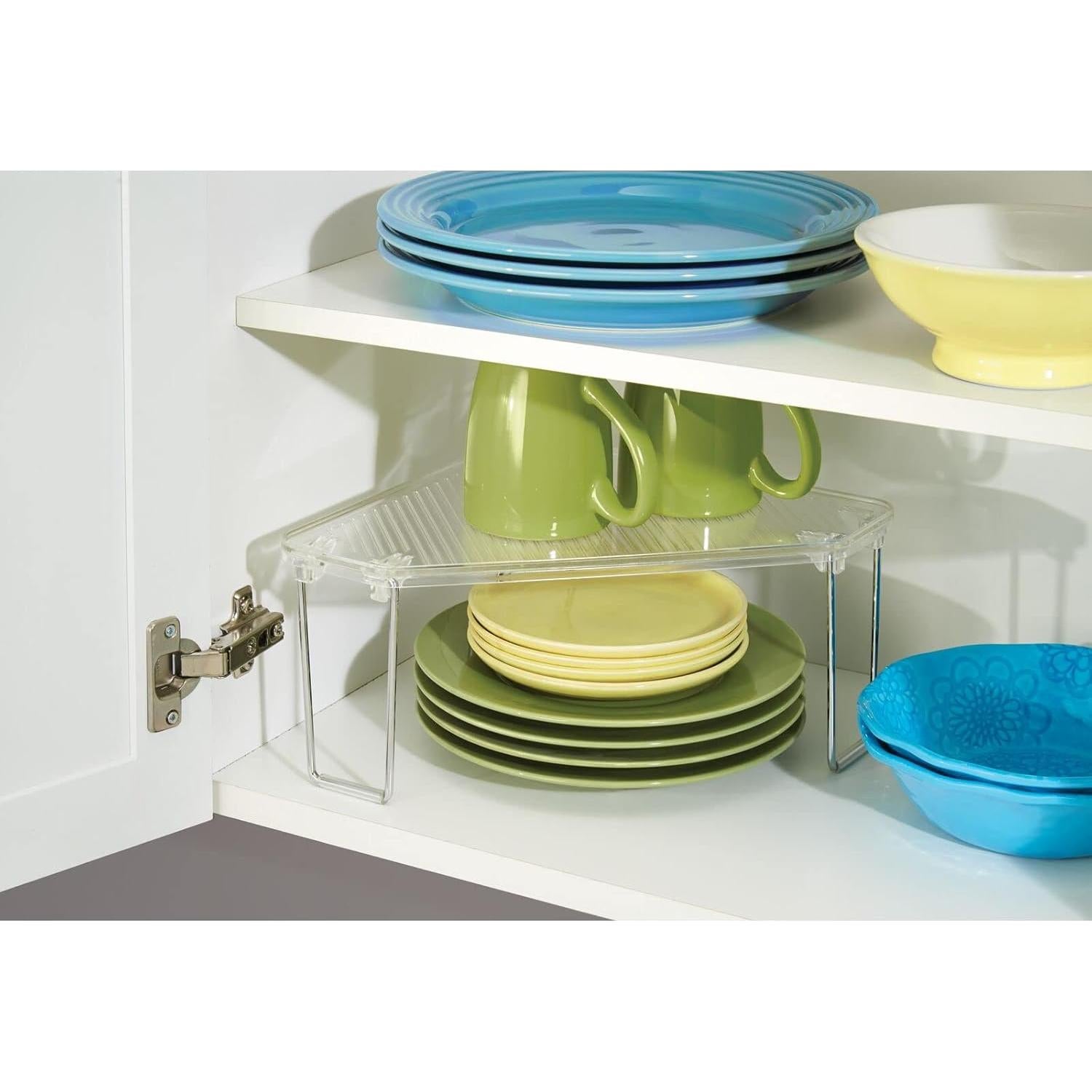 Estante Organizador Plegable de Esquina mDesign - 2 Paquete