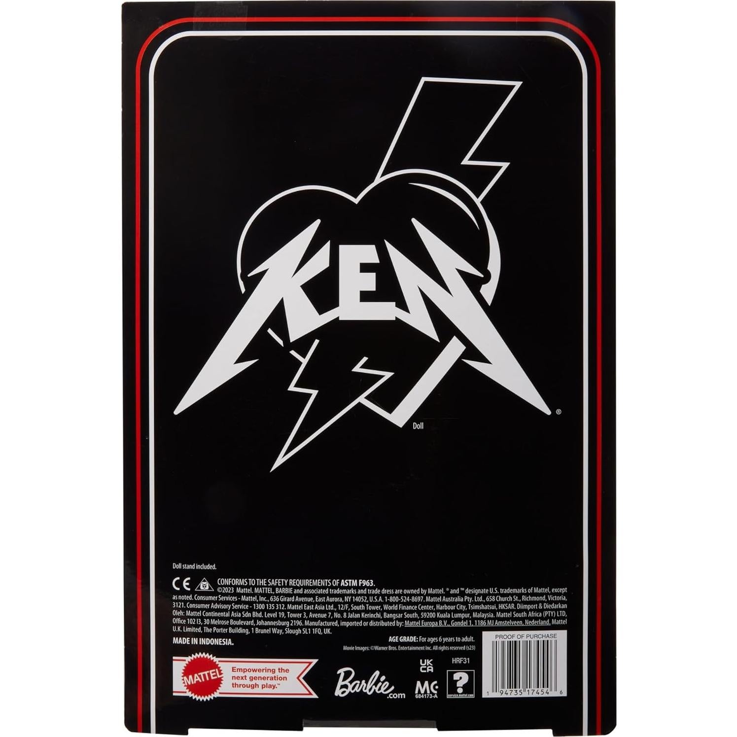 Muñeco Ken Coleccionable Mattel Barbie The Movie 33 cm