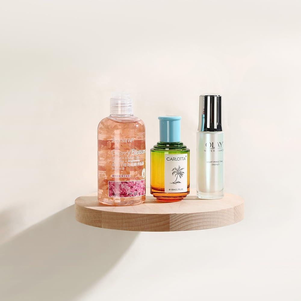 Estantes Flotantes de Madera Z metnal 20 cm - 2 Unidades