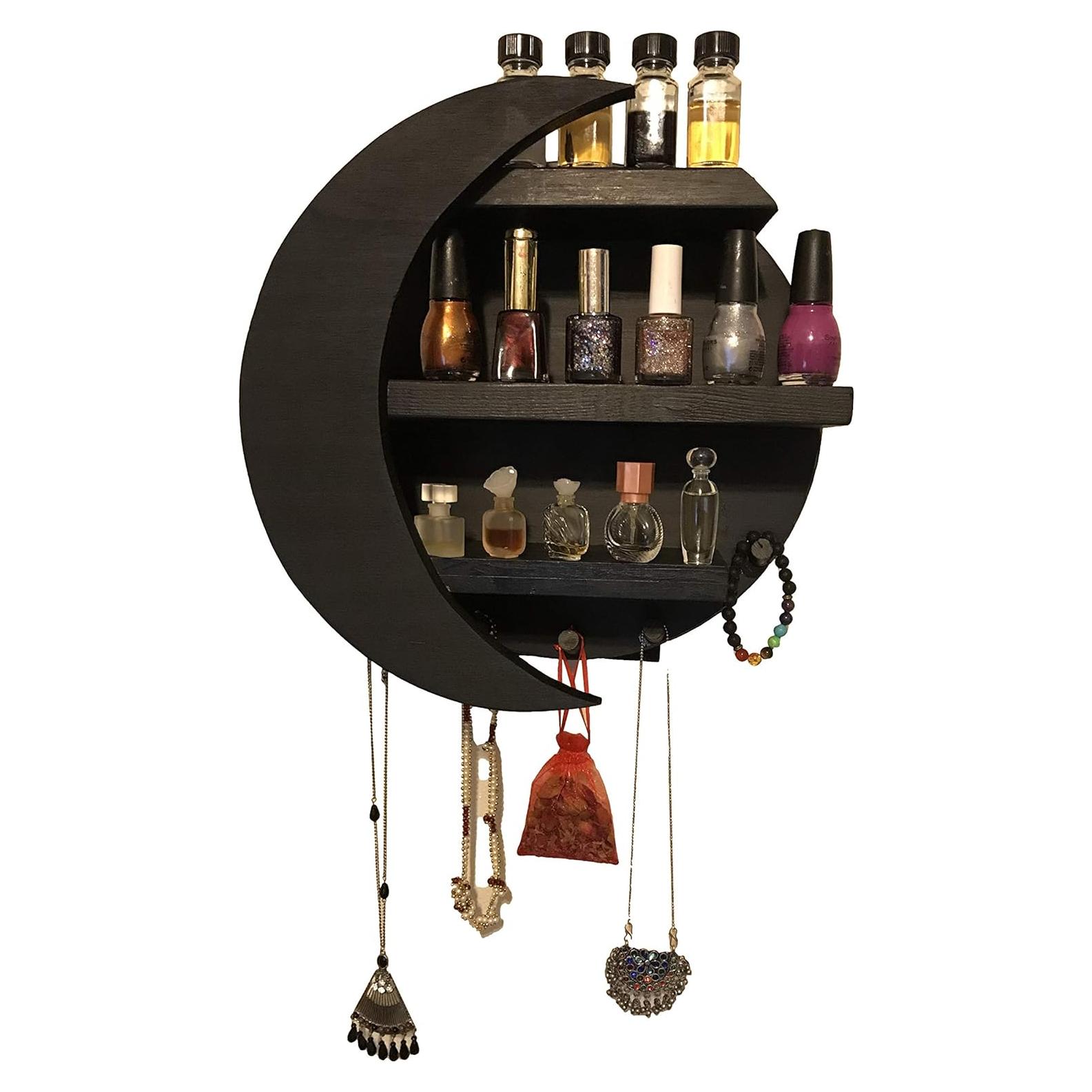 Estante de Luna MMOBILITY de Madera para Cristales y Aceites