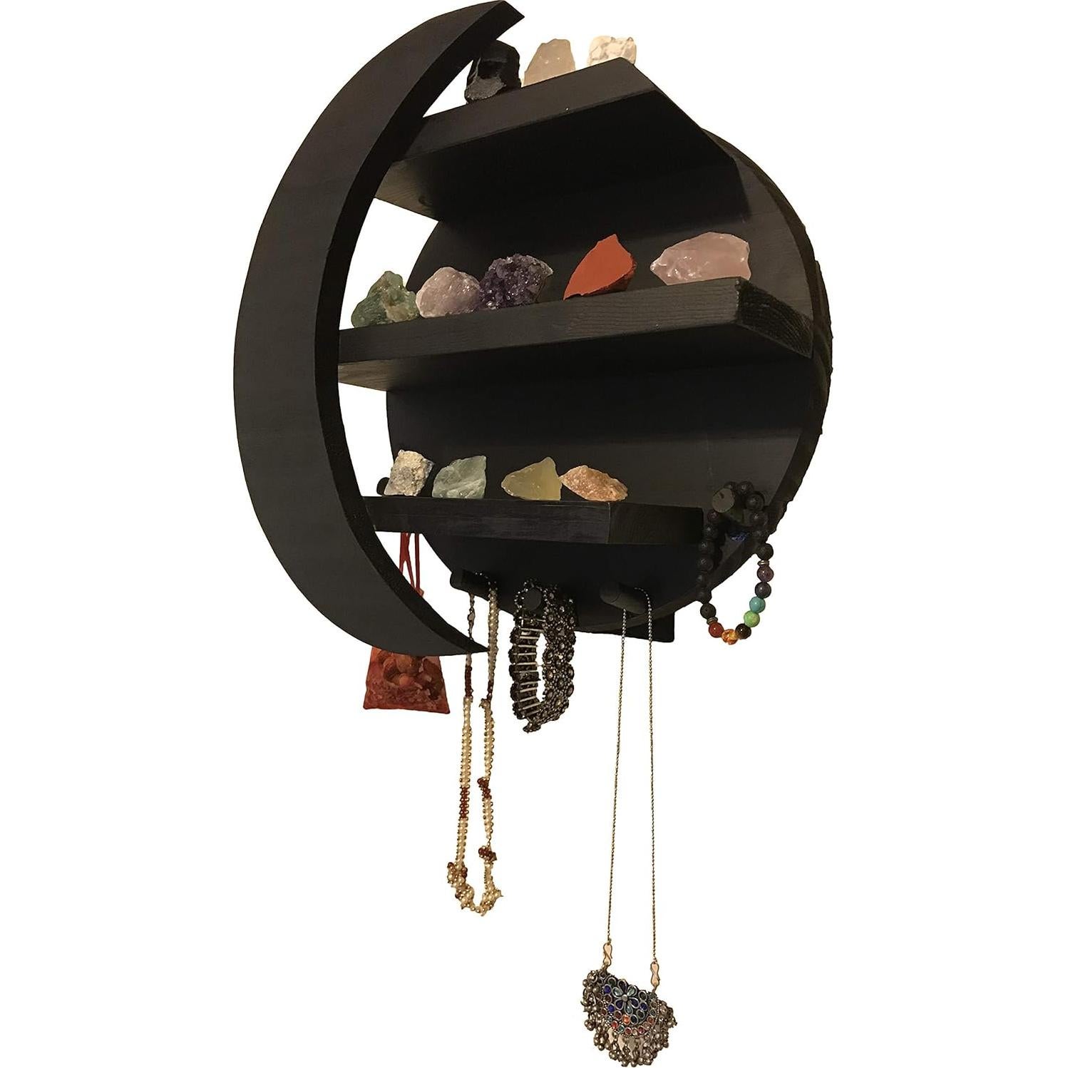 Estante de Luna MMOBILITY de Madera para Cristales y Aceites