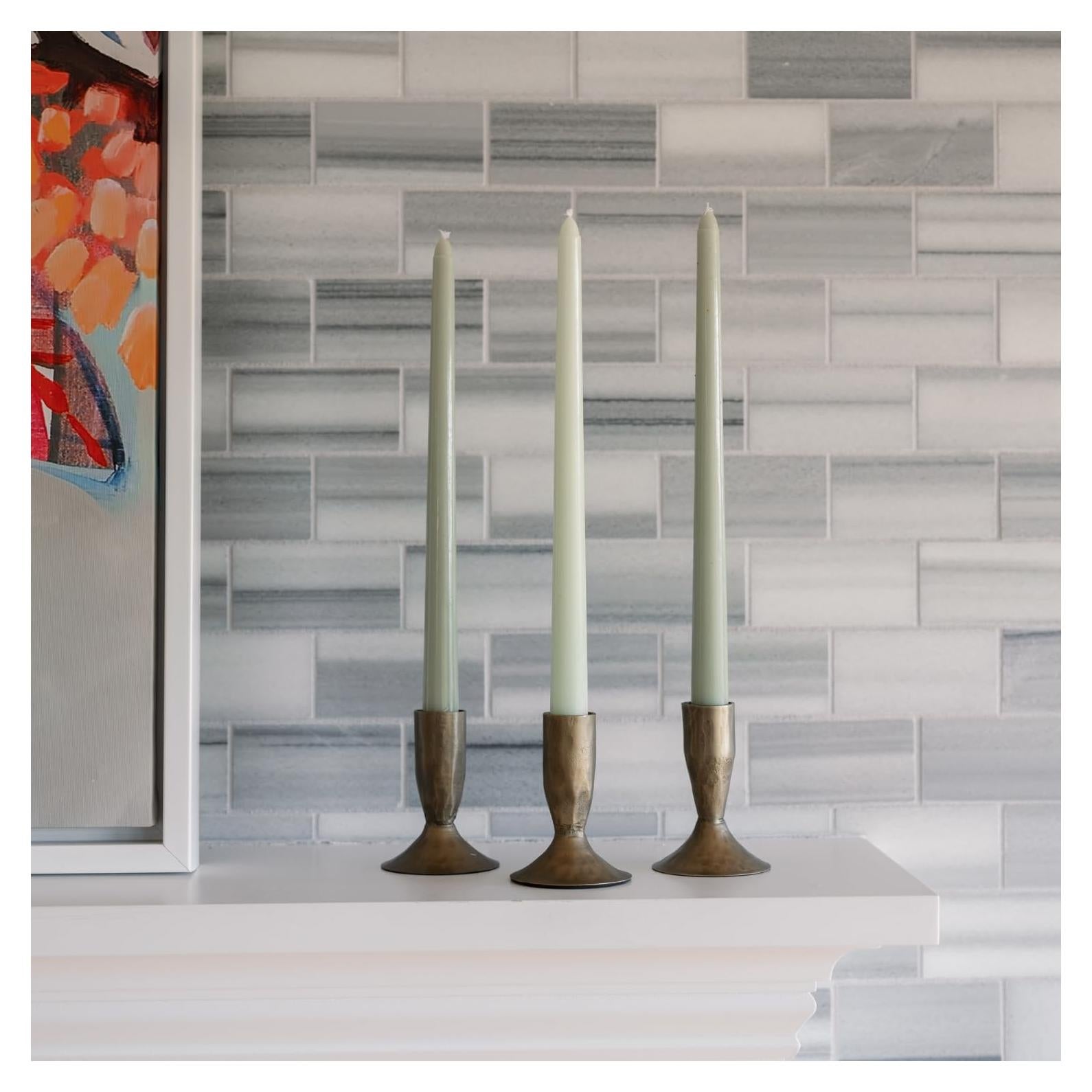 Soporte para Velas CG Hunter Bronce Antiguo Juego de 3