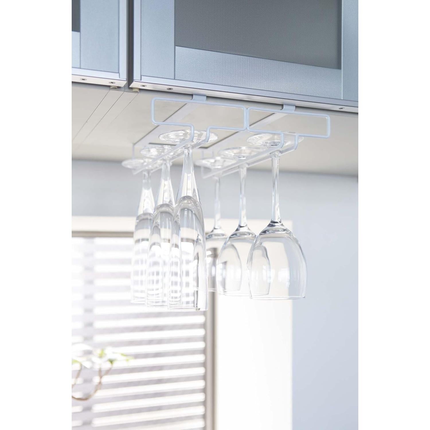 Soporte Colgante para Copas de Vino Yamazaki 2464 Blanco