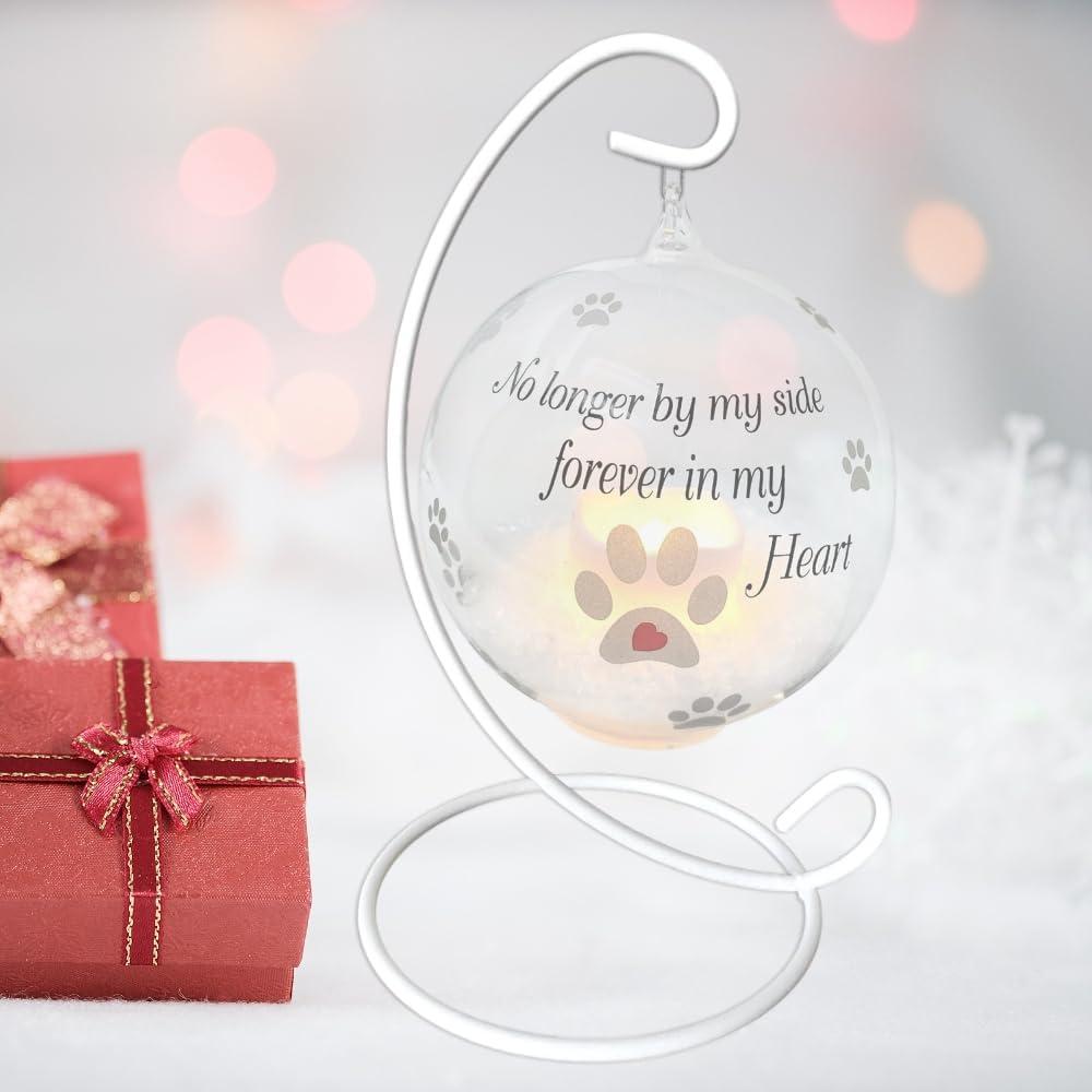 Soportes para Adornos Metal Blanco Banberry - Juego de 8 - 28 cm