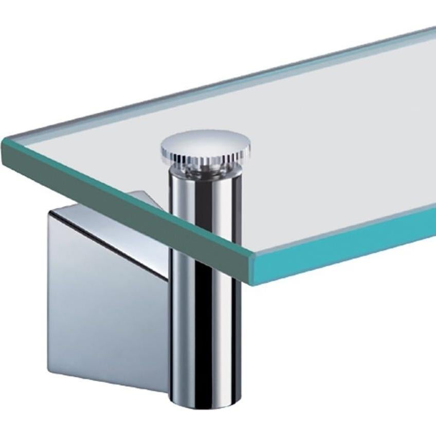 Estante de Vidrio Gatco Bleu Cromo 51.1 cm Duradero