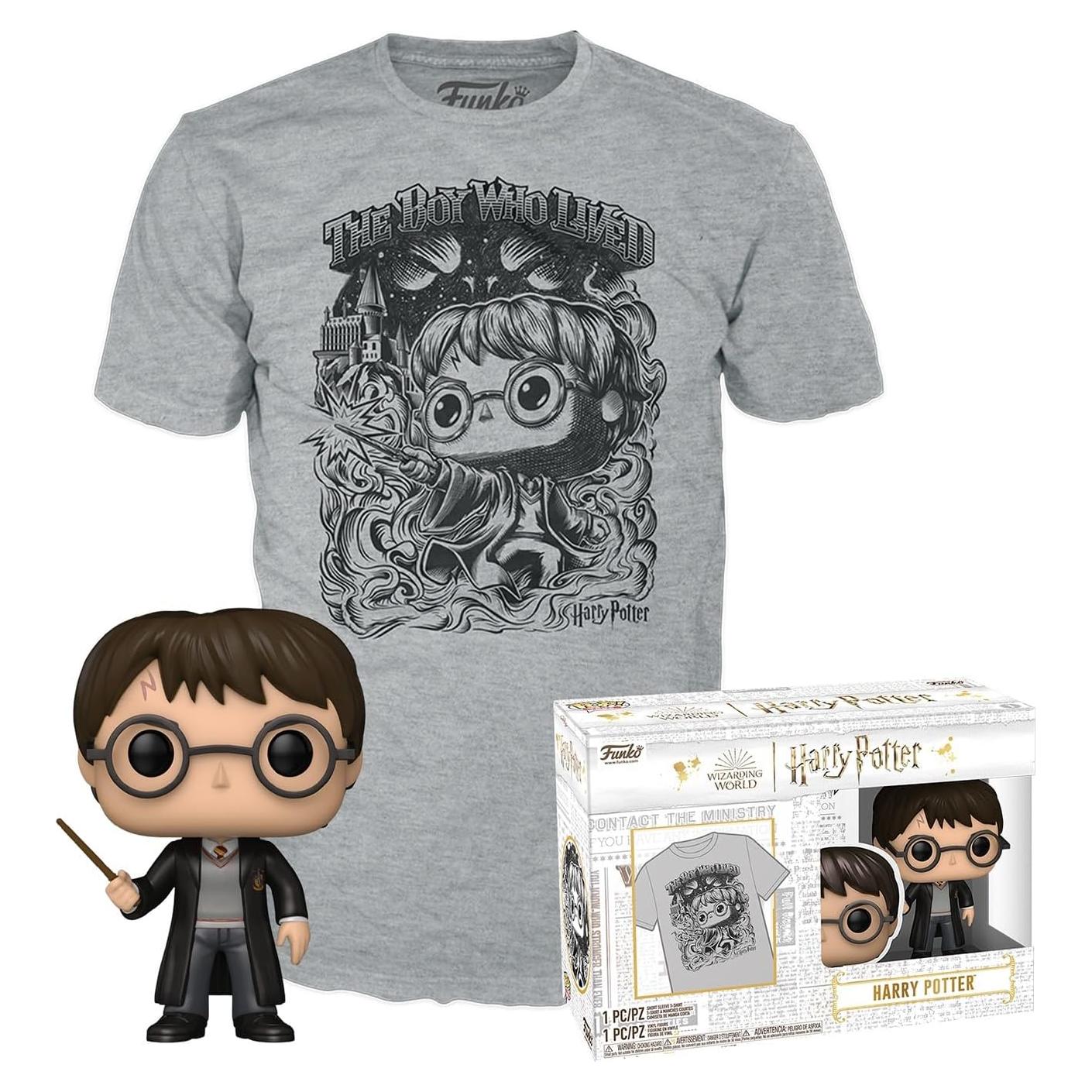 Camiseta y Figura Funko Pop! Harry Potter - Pequeño - Unisex