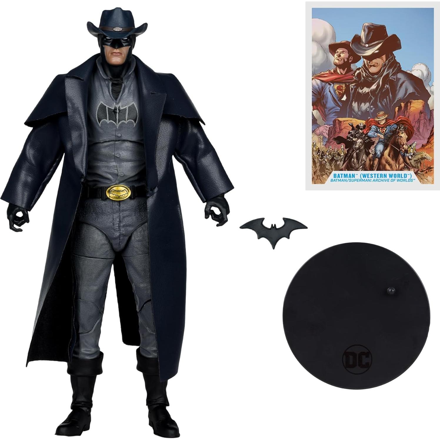 Figura de acción Batman Cowboy McFarlane 18 cm Ultra Articulada