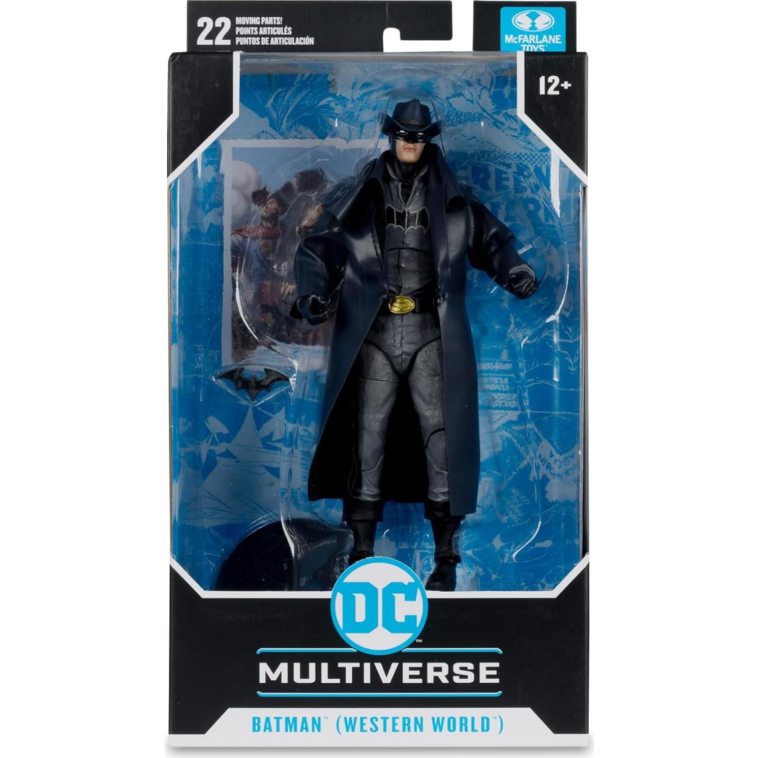 Figura de acción Batman Cowboy McFarlane 18 cm Ultra Articulada