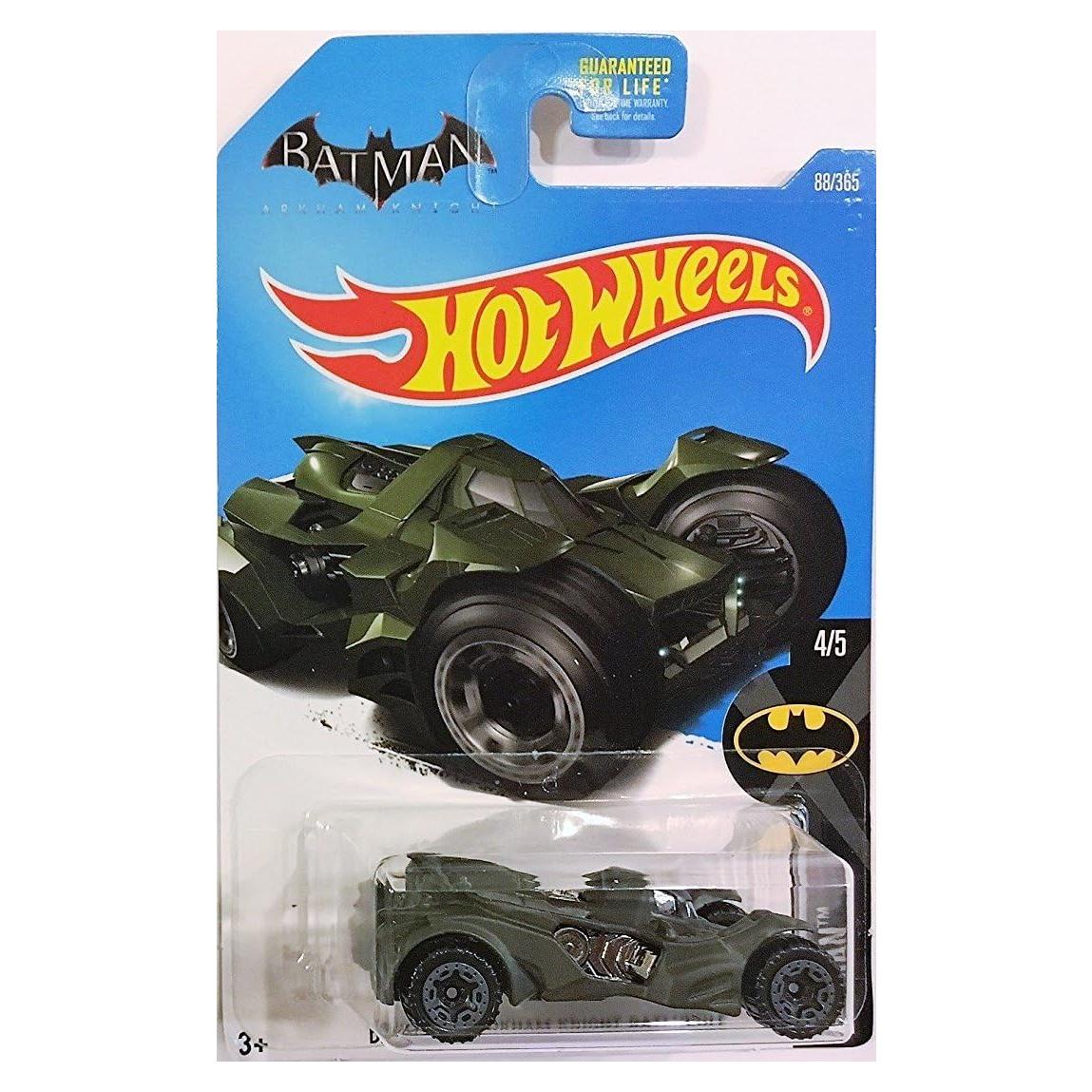 Hot Wheels Batmobile Batman Arkham Knight 1:64 Verde Oscuro