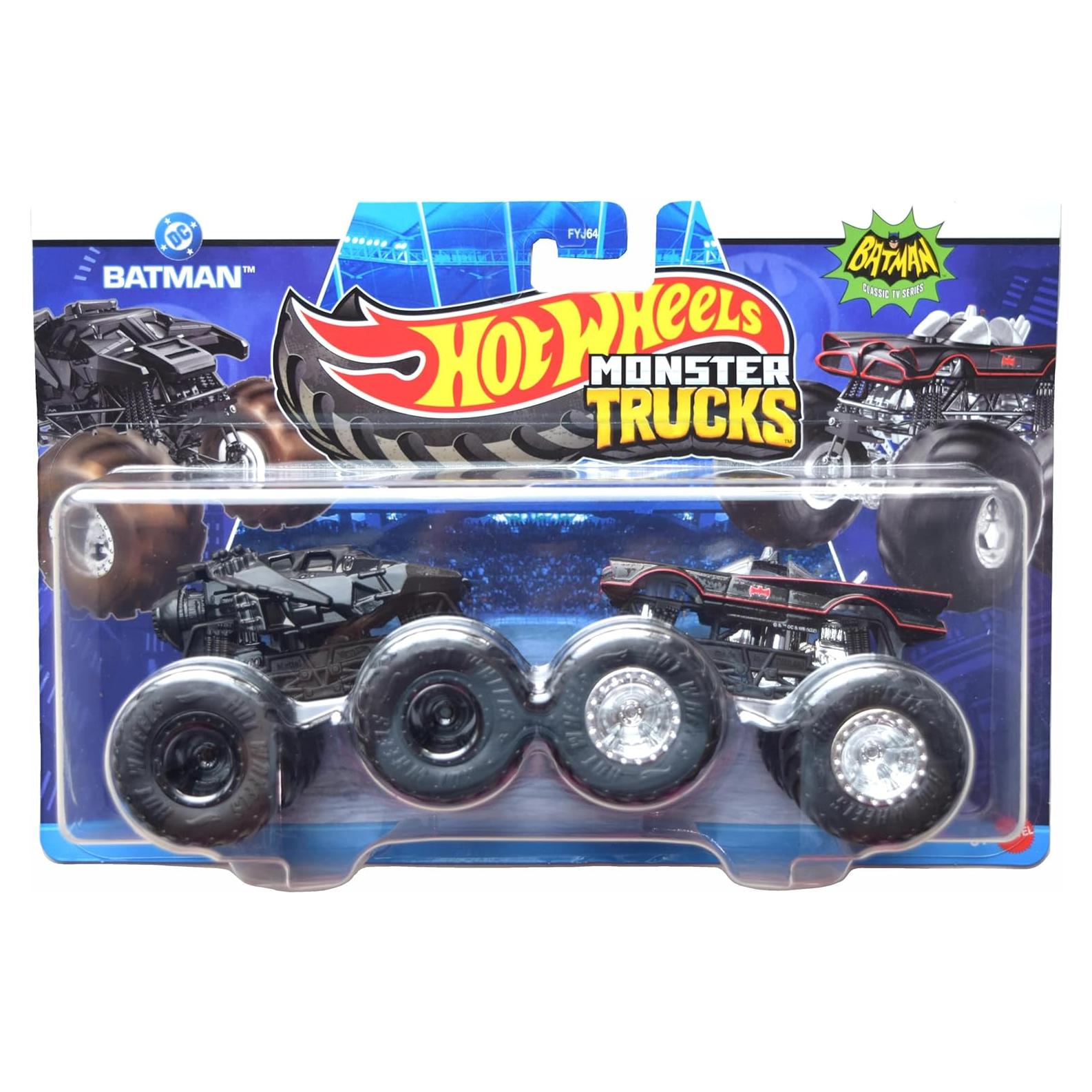 Hot Wheels Monster Trucks Caballero Oscuro 1:64 Metal Fundido