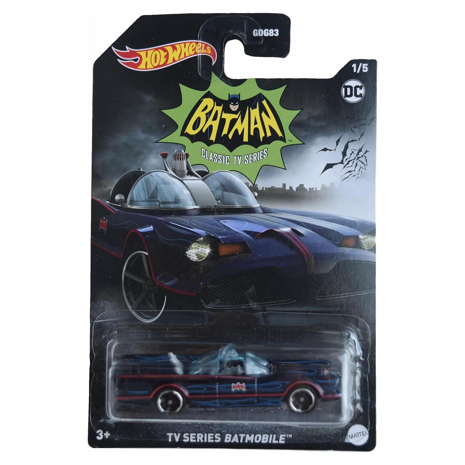 Hot Wheels Batimóvil Batman Clásico 1:64 - Mattel