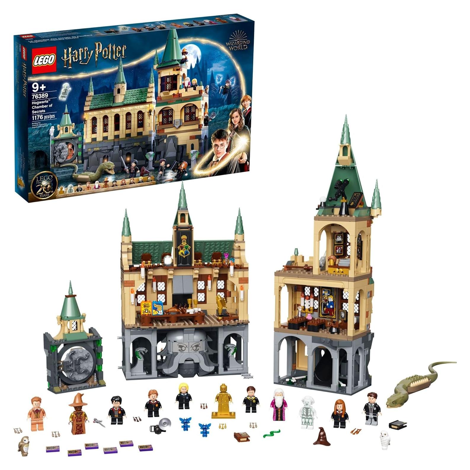 LEGO Harry Potter Cámara de Secretos 76389 con Minifiguras