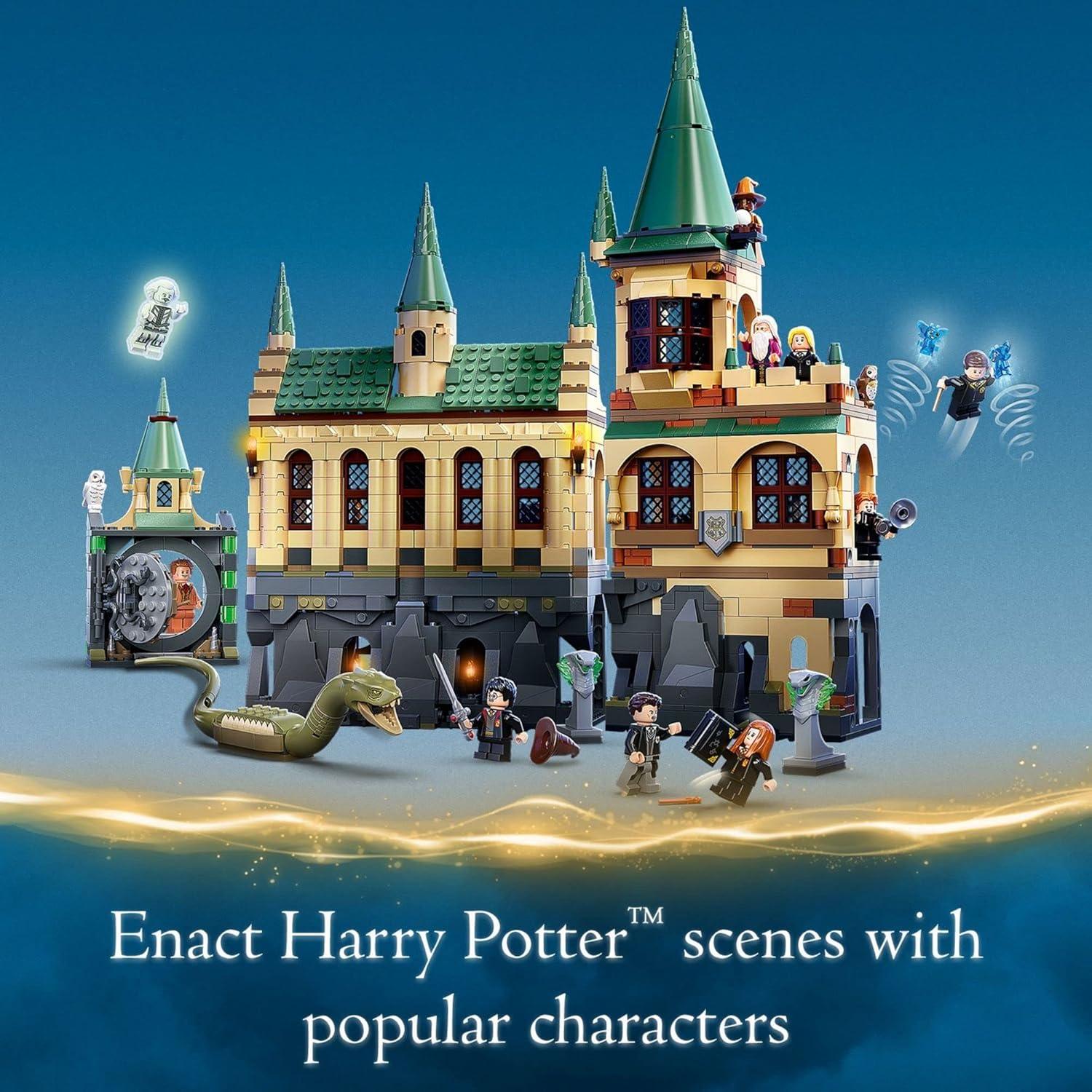 LEGO Harry Potter Cámara de Secretos 76389 con Minifiguras