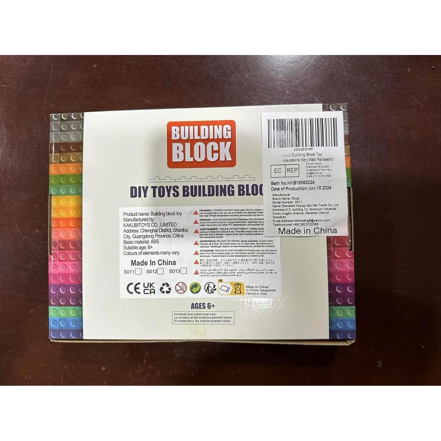 300 Piezas Ladrillos de Construcción Ekuzi Compatibles Lego