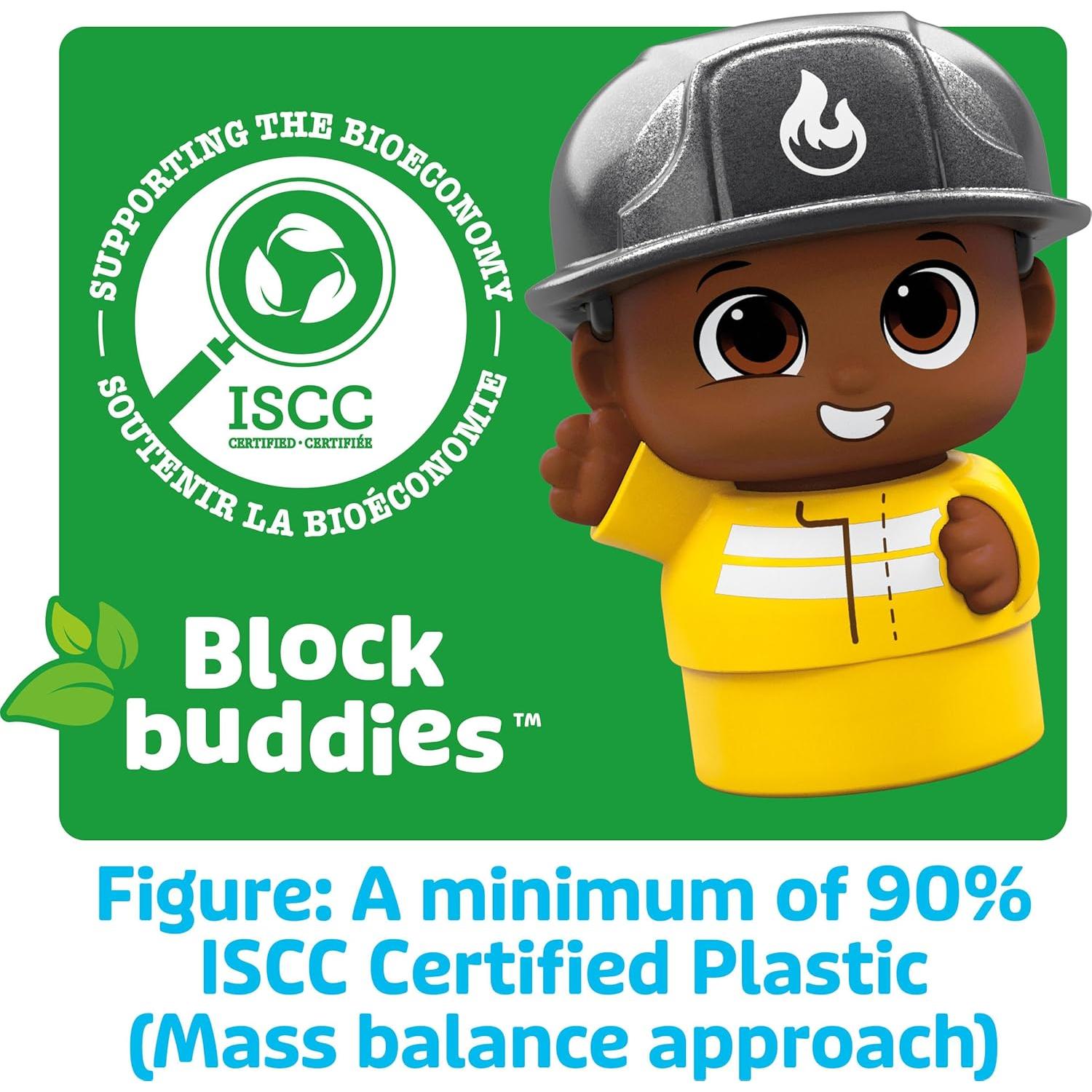 Juguete de Construcción Mega Bloks Camión de Bomberos Freddy 6 Piezas