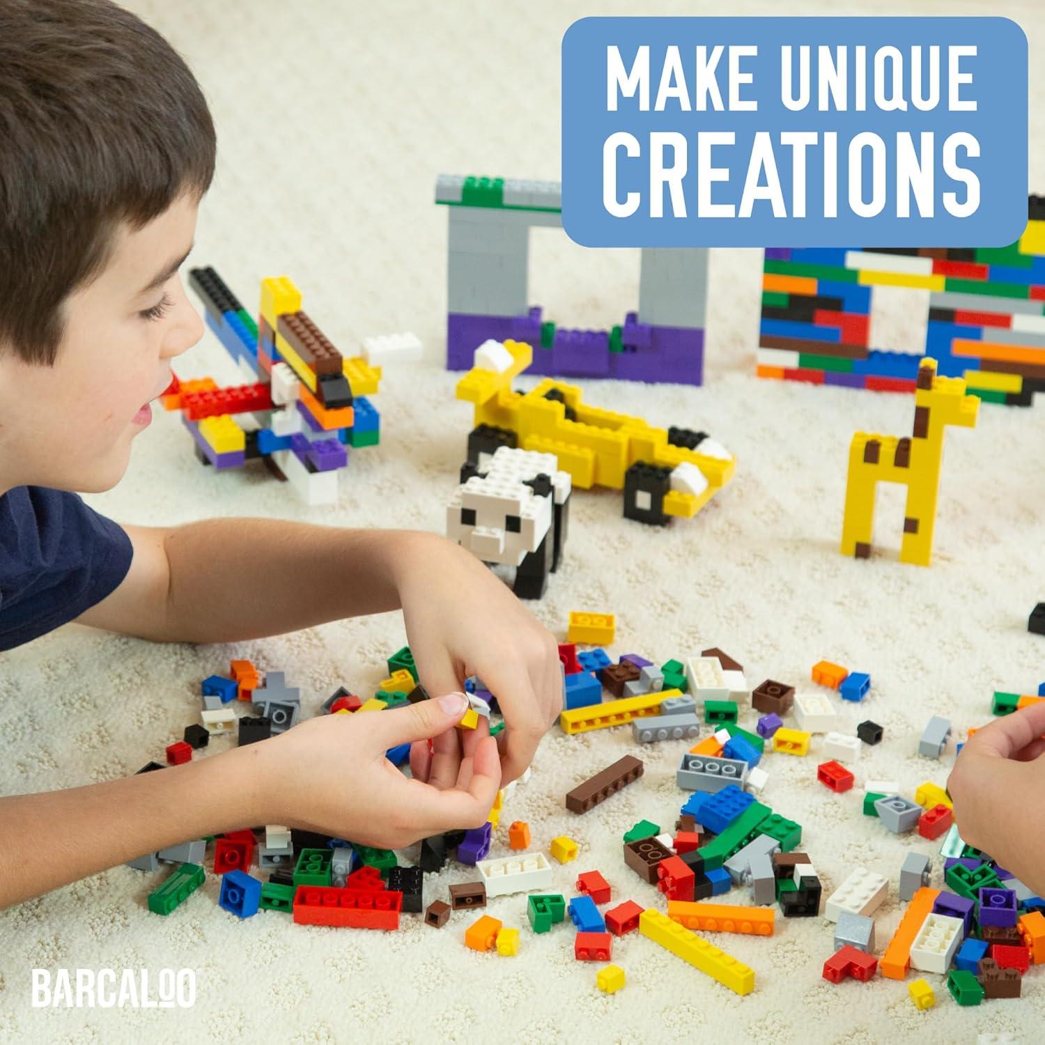 Set de Bloques de Construcción Barcaloo 1000 Piezas Colores Variados