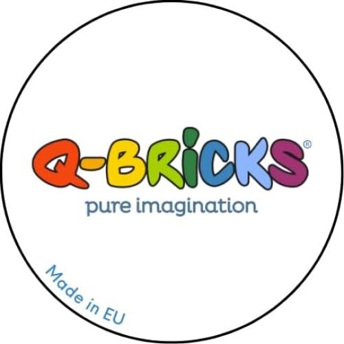 Set de Ladrillos de Construcción Q-BRICKS 300 Piezas Multicolor