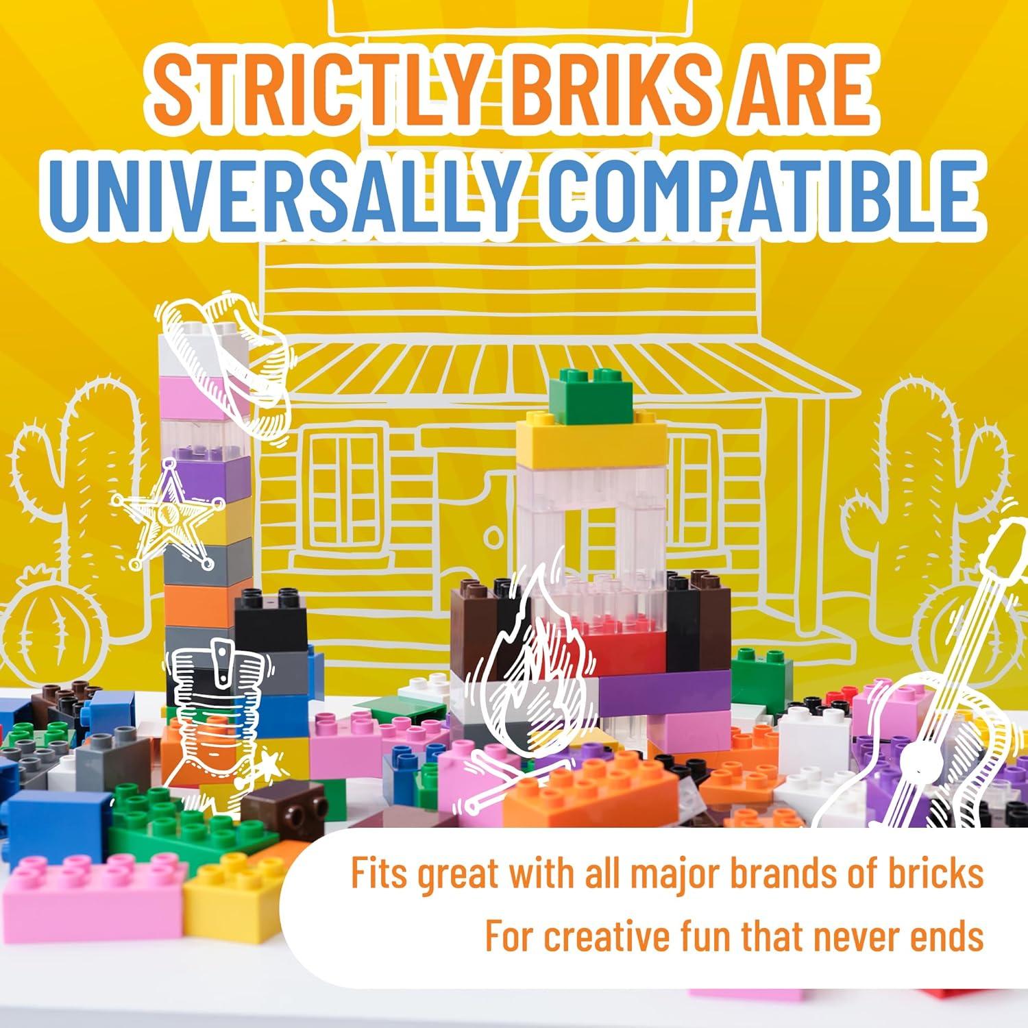 Set de Bloques de Construcción Strictly Briks 84 Piezas 3+