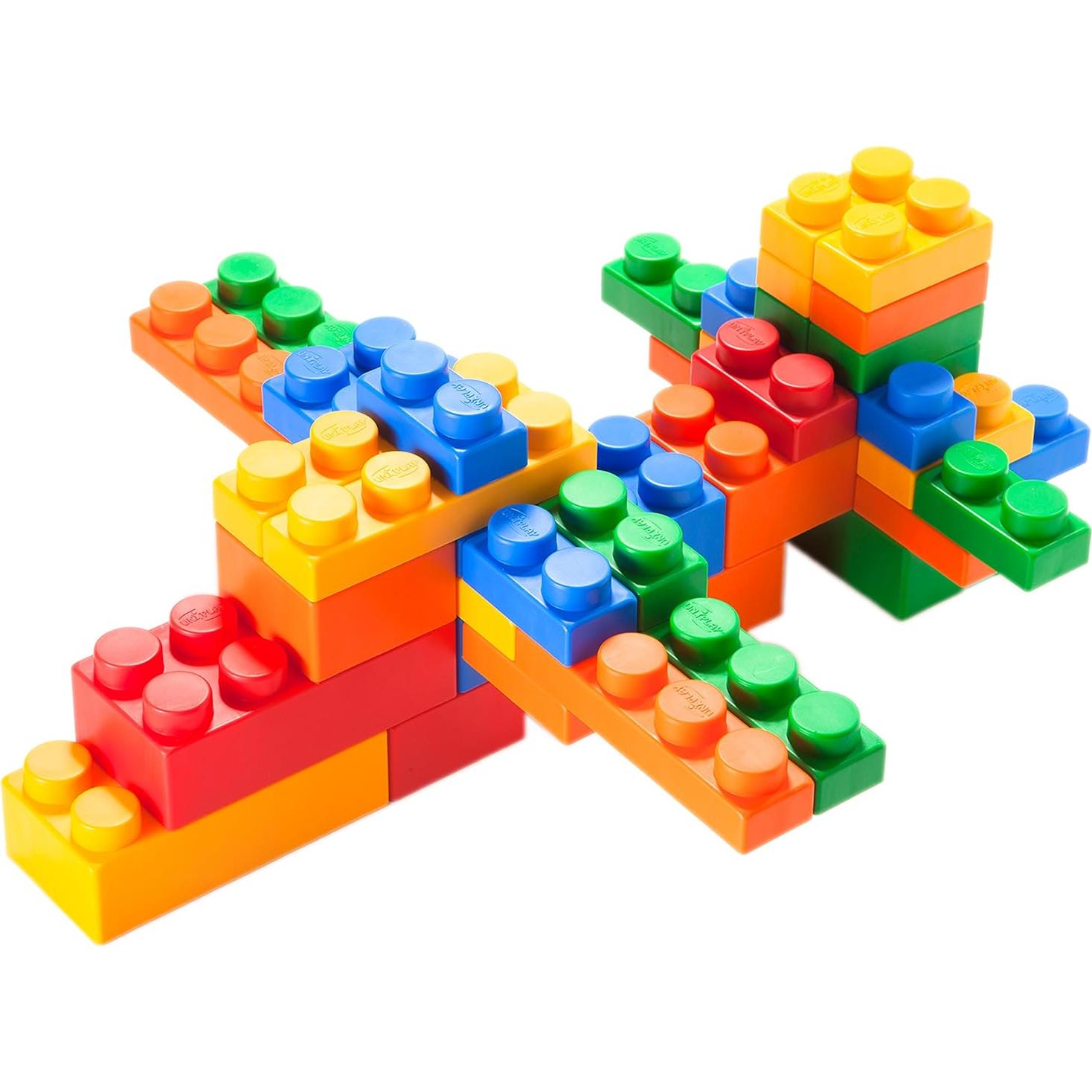 Bloques de Construcción Suaves UNiPLAY - Set de 24 Piezas para Niños