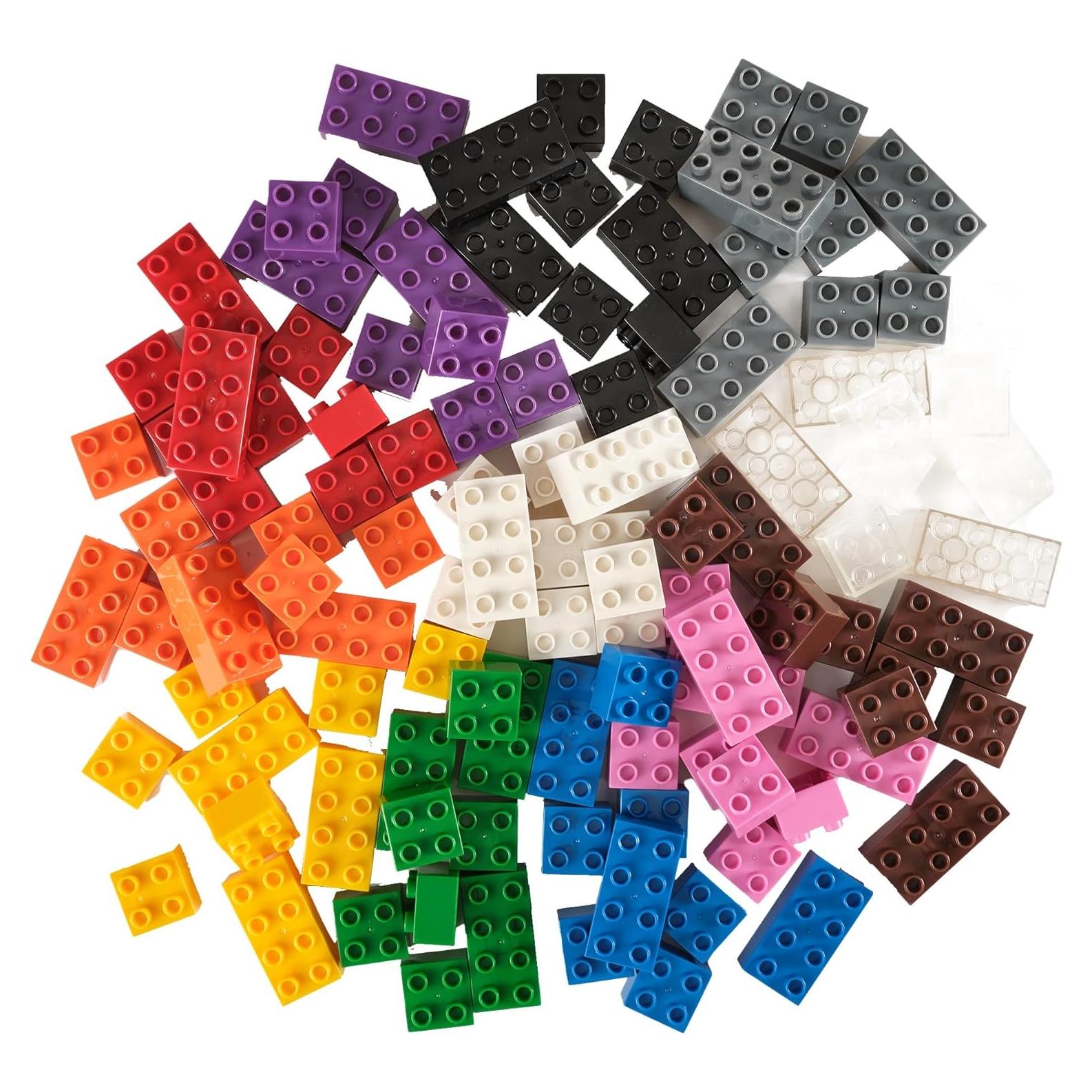 Bloques de Construcción Grandes Strictly Briks 108 Piezas 24 Colores