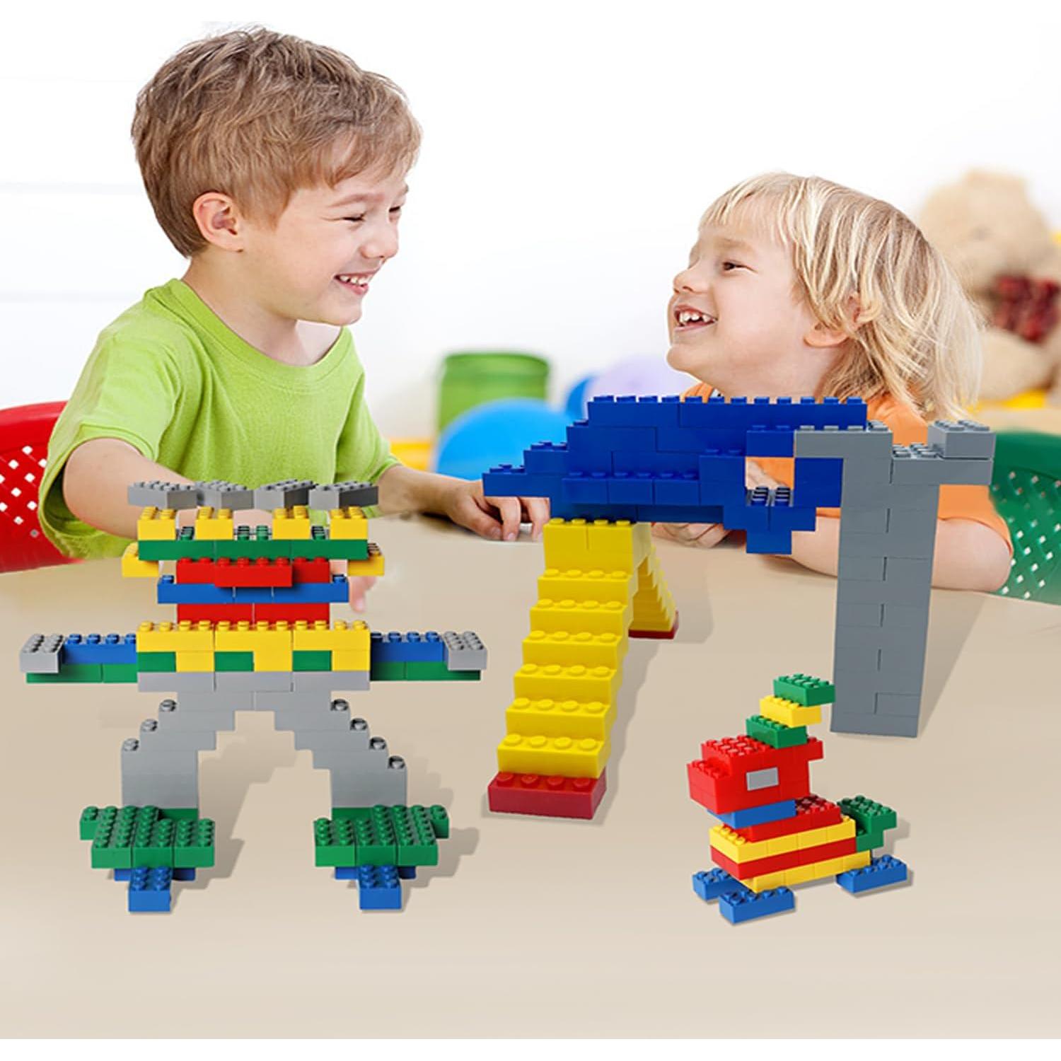 Bloques de Construcción Ekuzi 121 Piezas 2x4 Multicolor