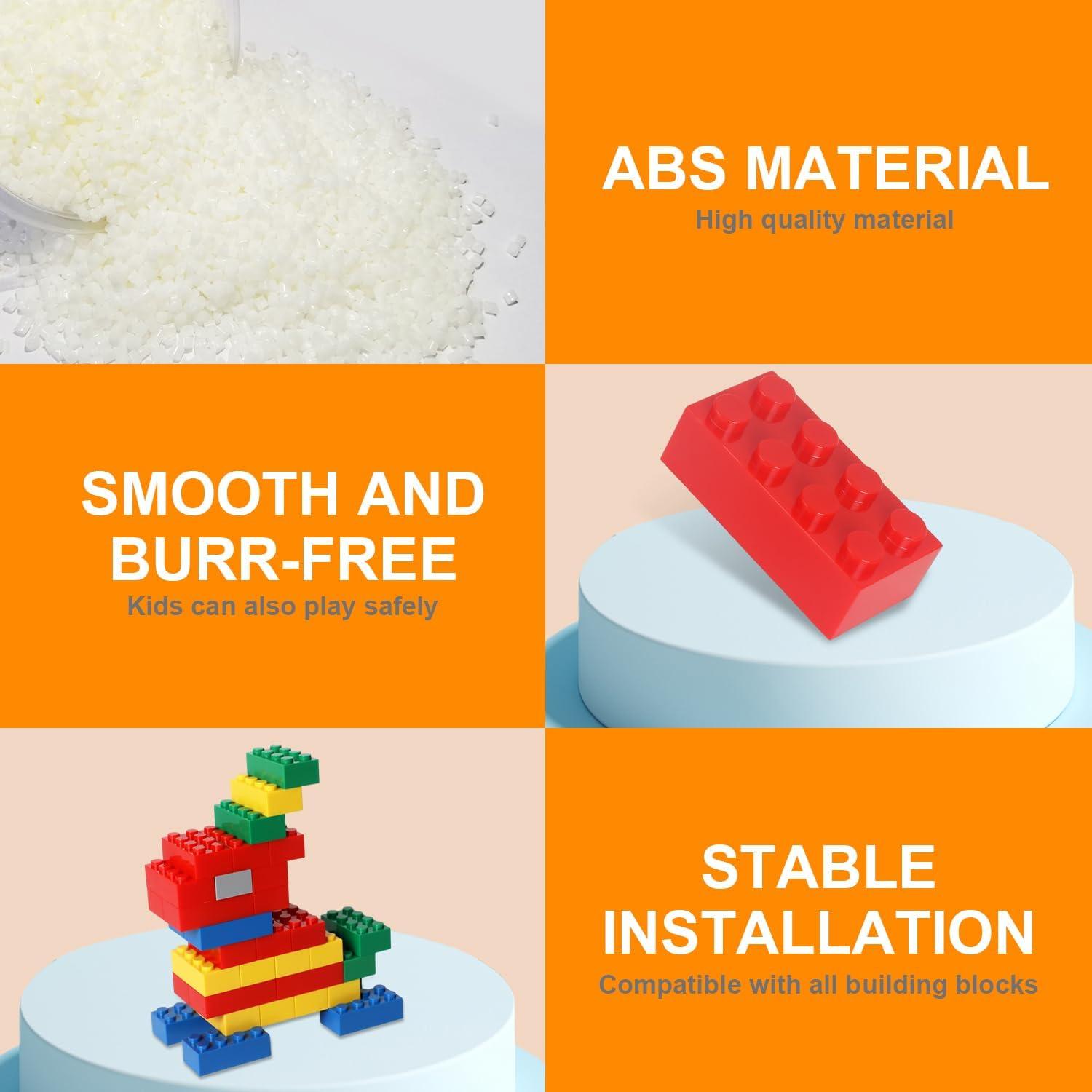 Bloques de Construcción Ekuzi 121 Piezas 2x4 Multicolor