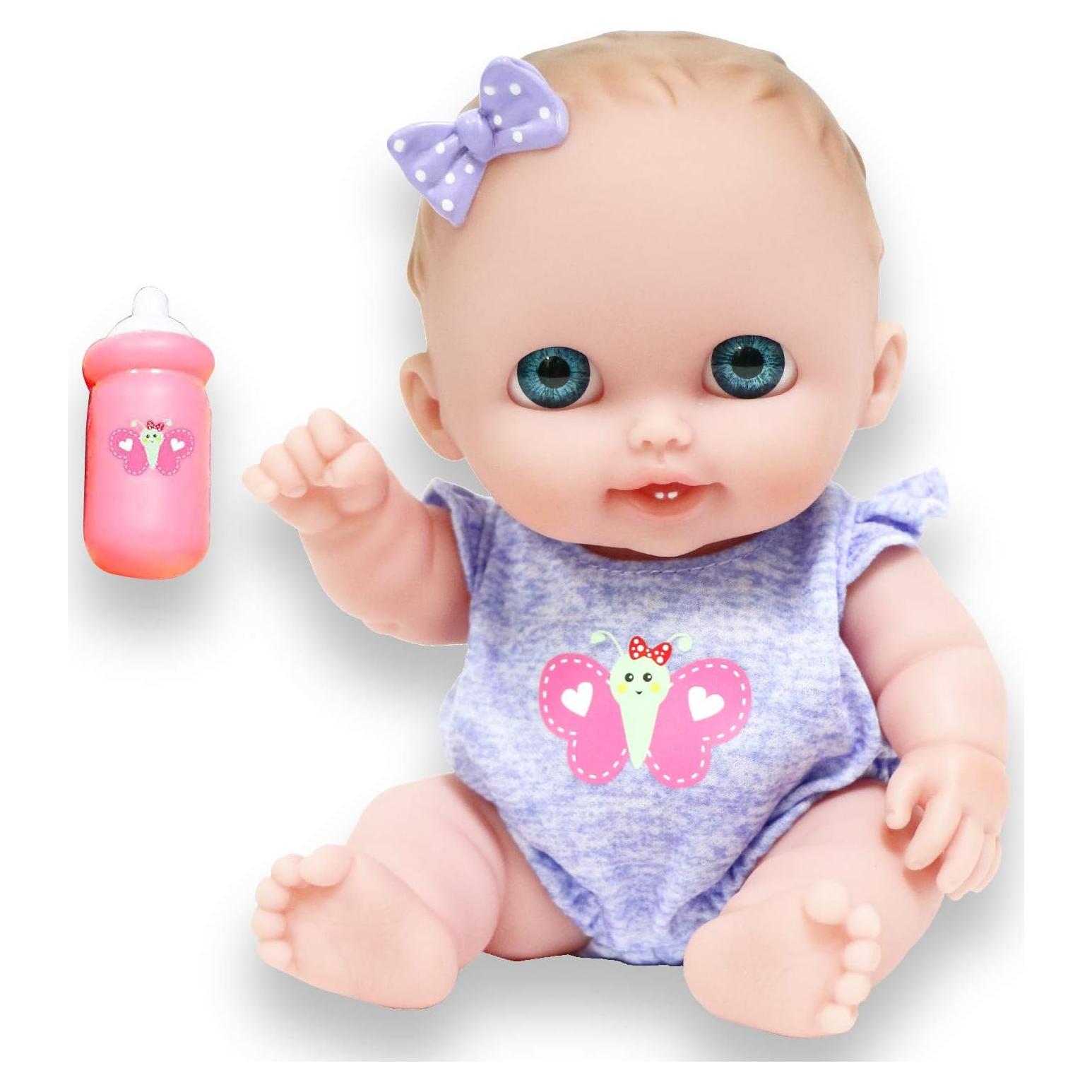 Muñeca de Vinilo Lil Cutesies JC Toys Lulu Ojos Azules 21.6 cm