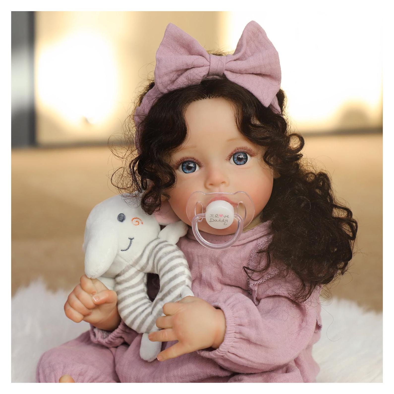 Muñeca Reborn Realista SCOM Suesue 39cm con Ropa y Accesorios