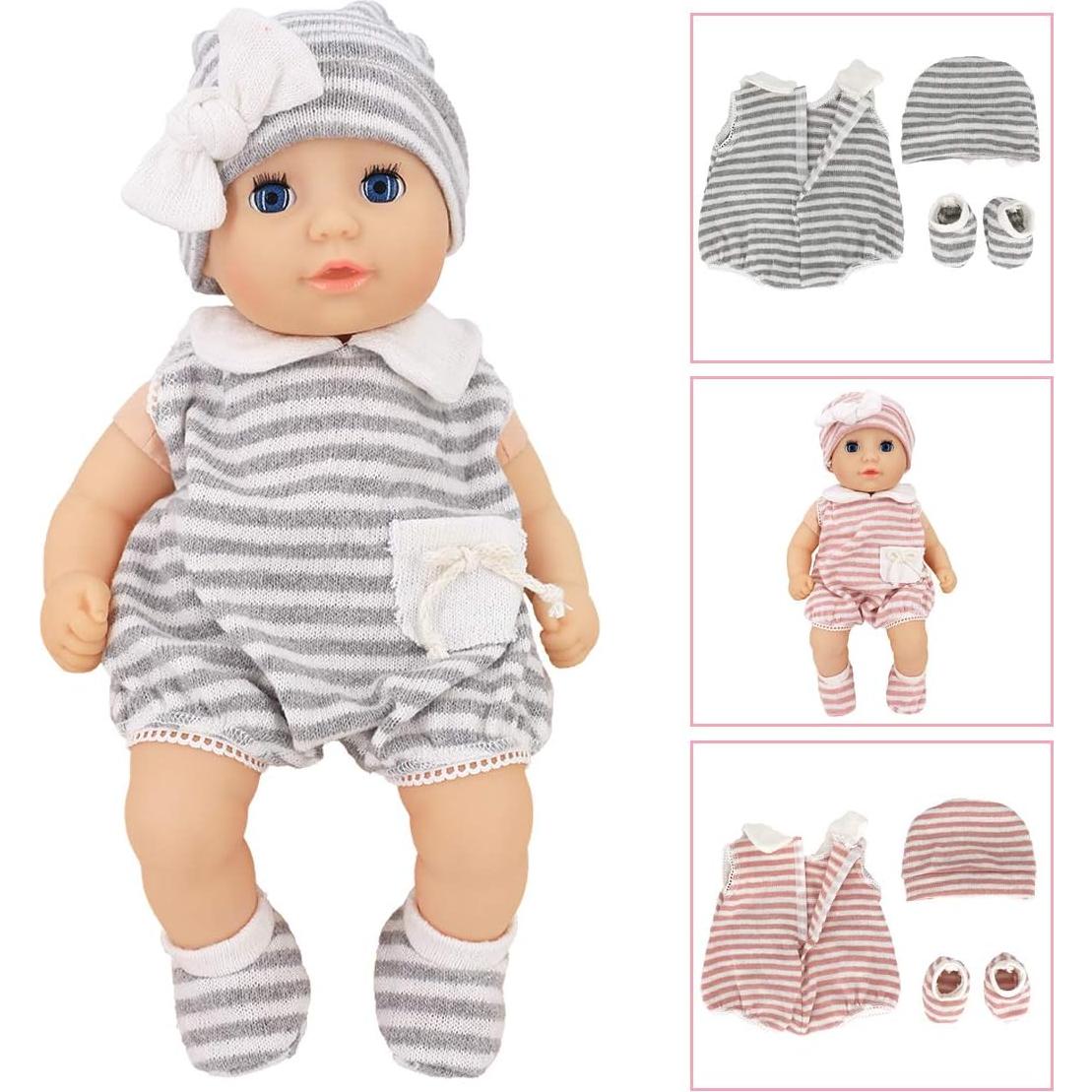 Set de Ropa para Muñecas DC-BEAUTIFUL 6 Piezas 35-46 cm