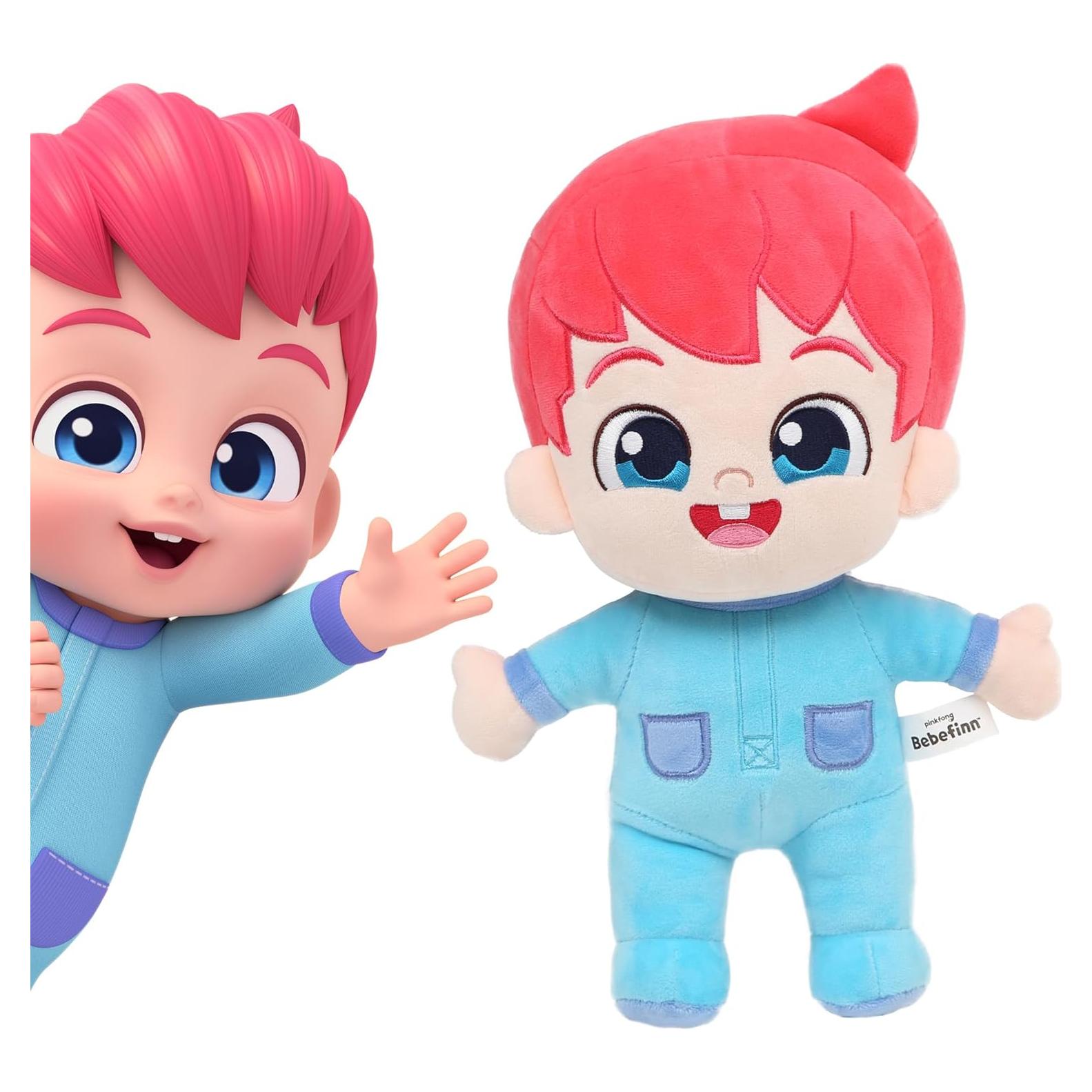 Peluche Bebefinn Pinkfong 30cm - Suave y Lavable para Niños
