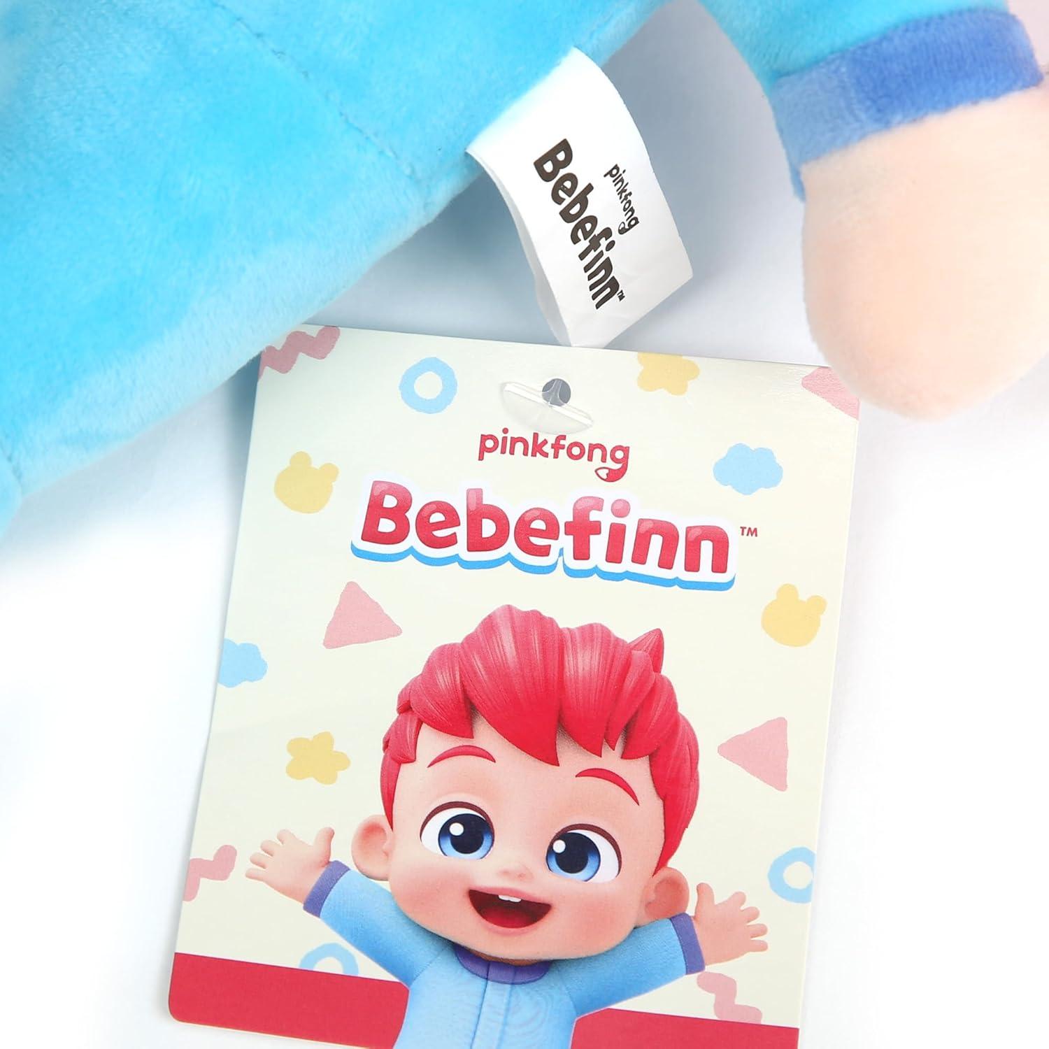 Peluche Bebefinn Pinkfong 30cm - Suave y Lavable para Niños