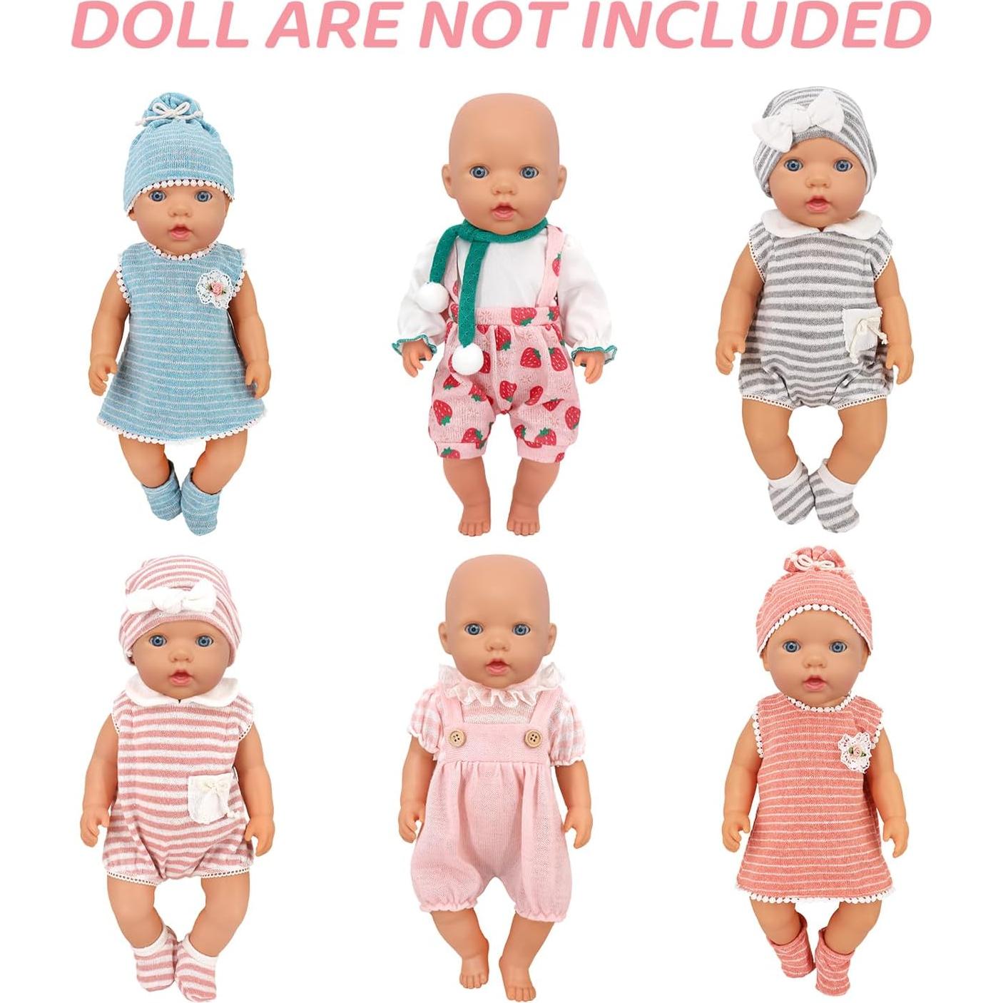 Conjunto de Ropa para Muñeca ELEMENTO UNICORNIO 15 Piezas 43cm