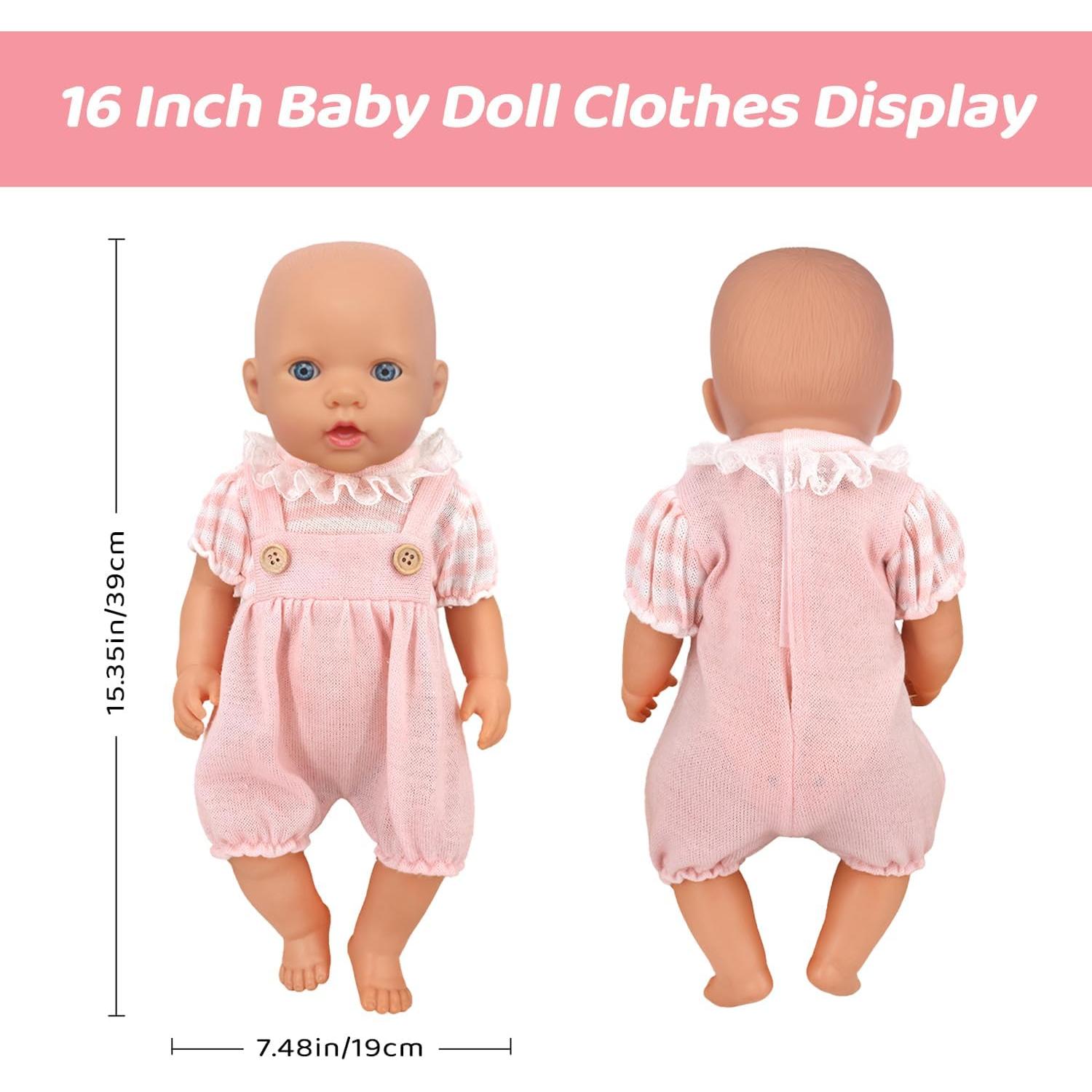 Conjunto de Ropa para Muñeca ELEMENTO UNICORNIO 15 Piezas 43cm