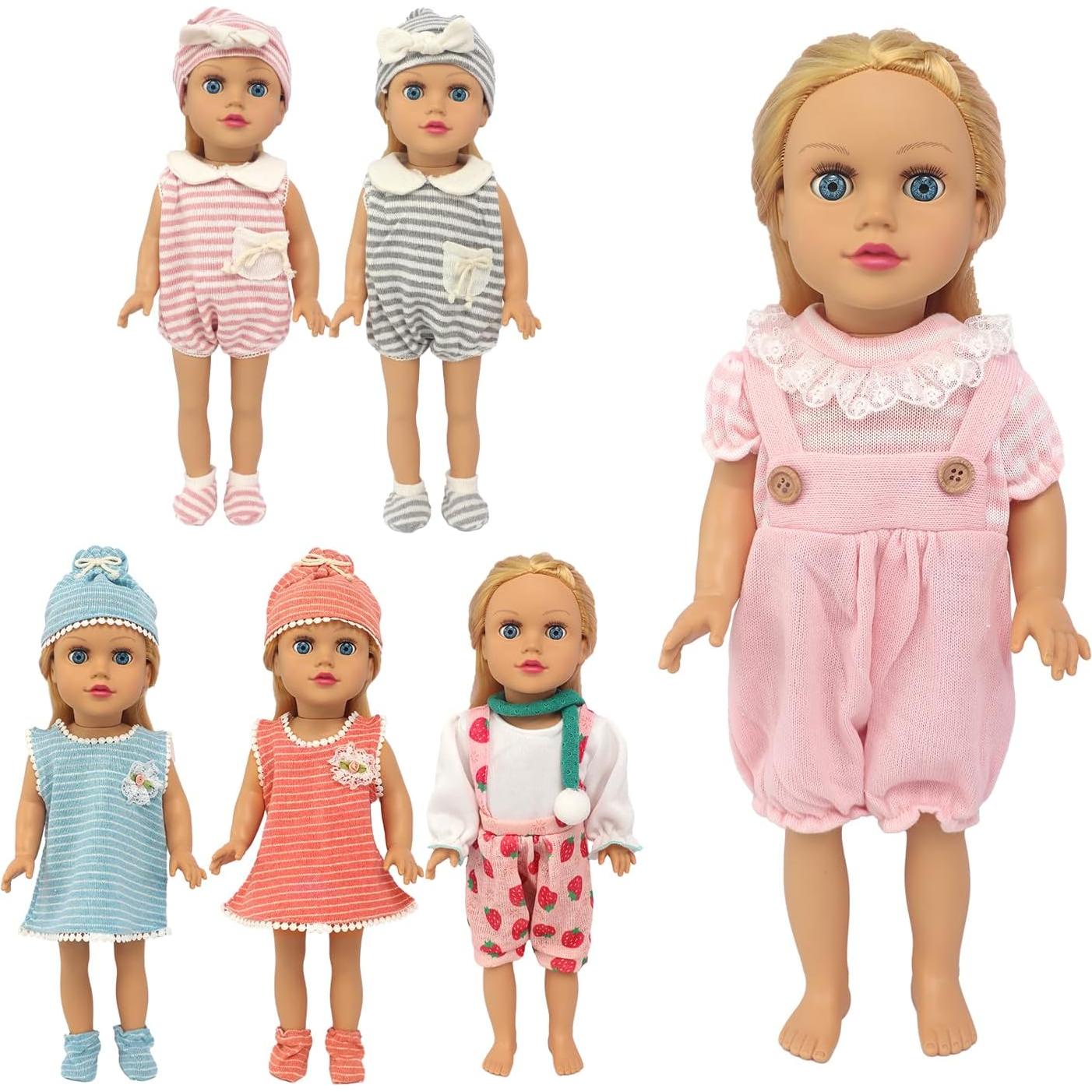 Conjunto de Ropa para Muñeca ELEMENTO UNICORNIO 15 Piezas 43cm