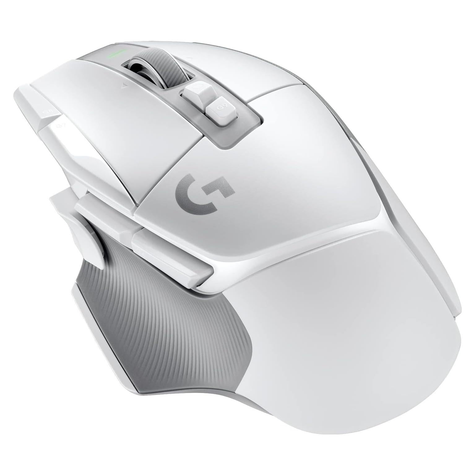 Logitech G502 X LIGHTSPEED Ratón Inalámbrico Blanco - HERO 25K