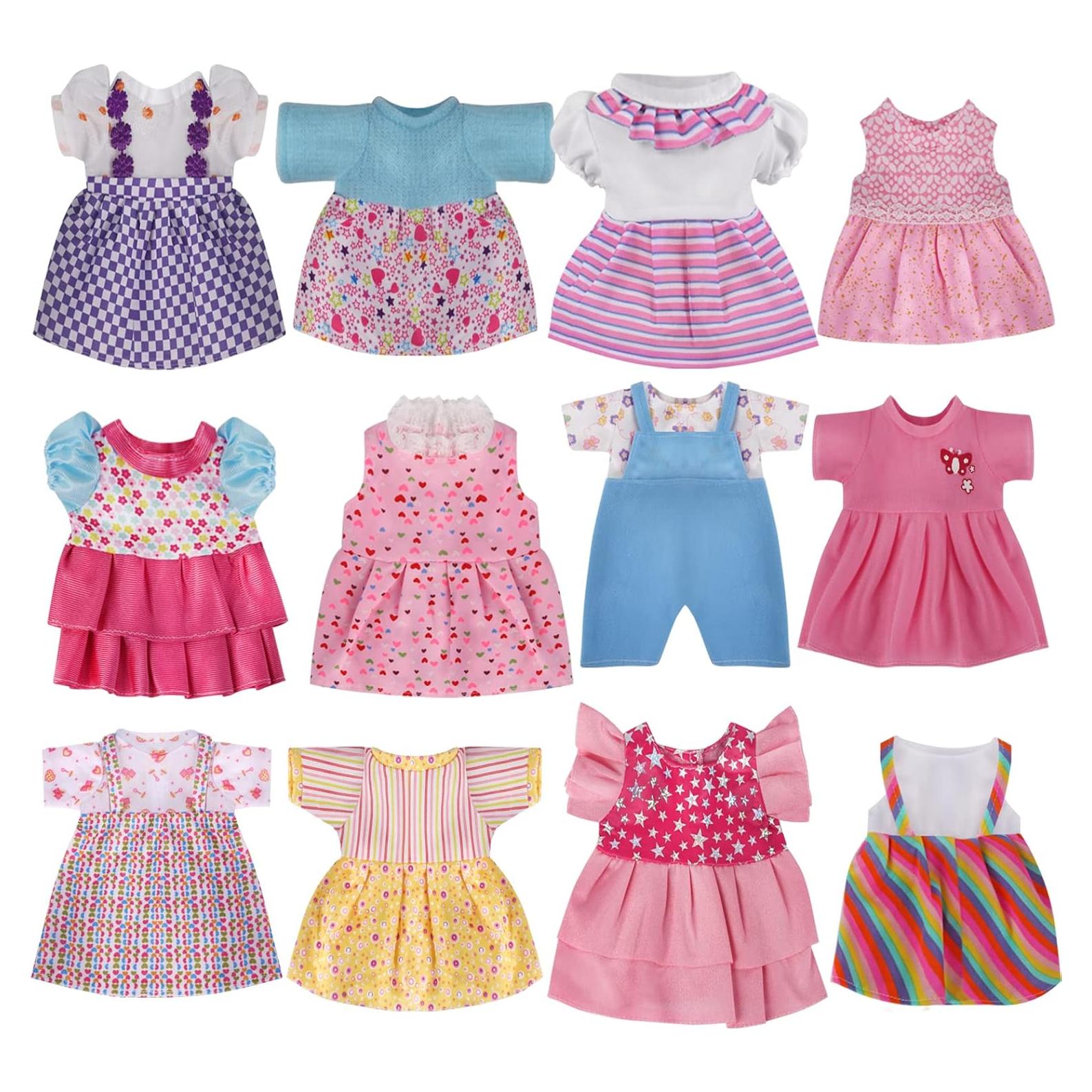 12 Conjuntos de Ropa para Muñecas 30-36 cm YAYYAY