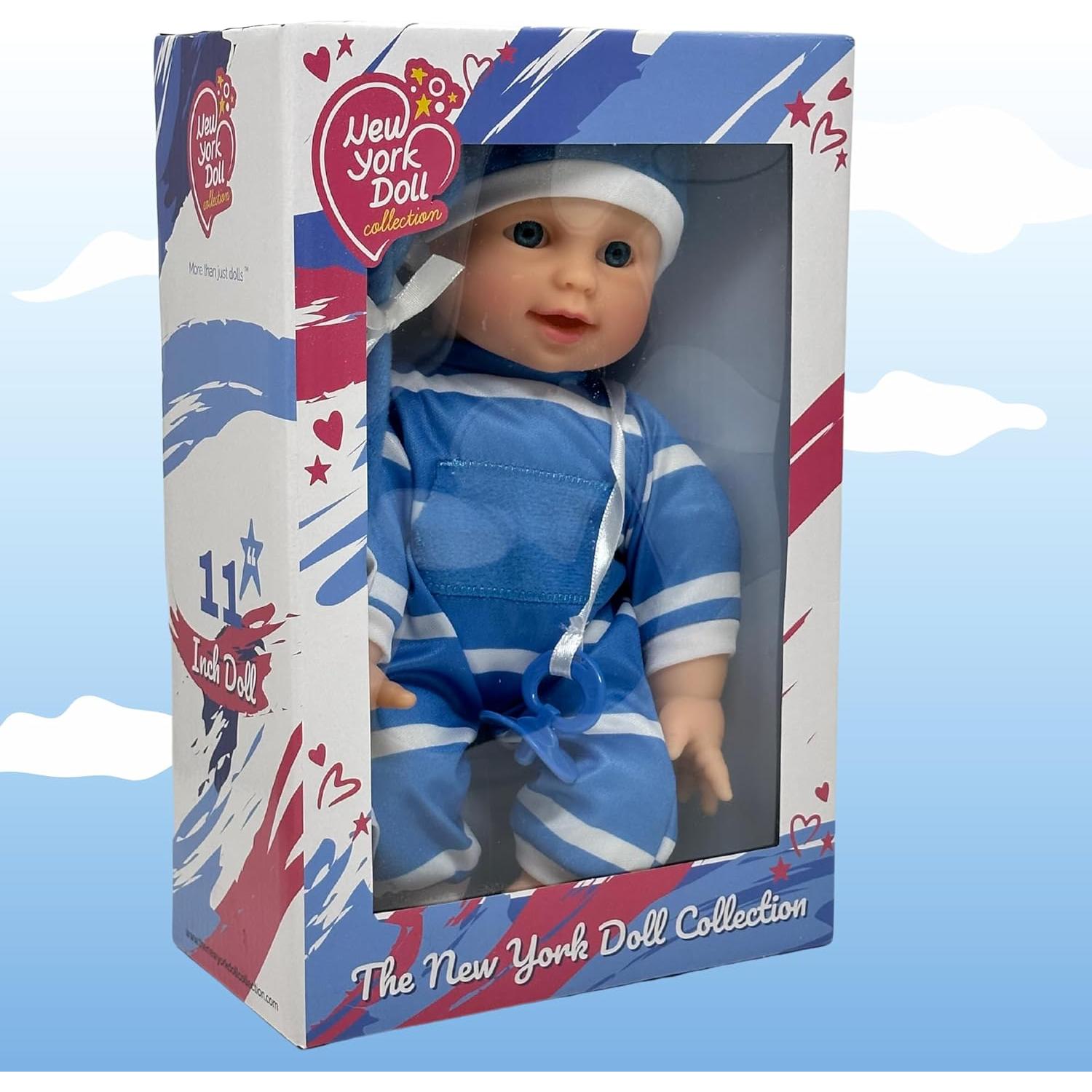 Muñeca de Bebé de Cuerpo Blando 11" La Colección de Muñecas