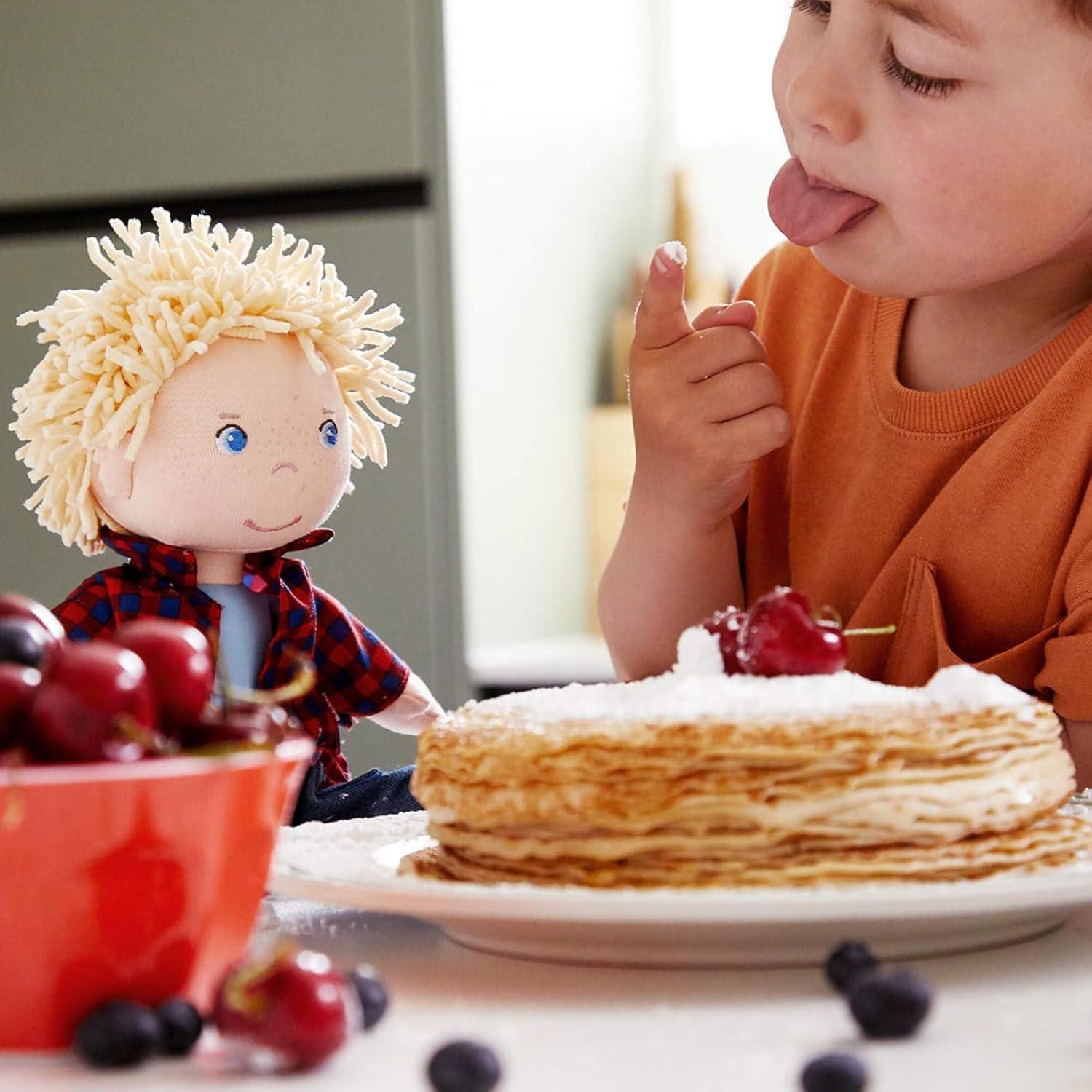 Muñeca Suave HABA Nick 30 cm para Bebés 18 meses y más