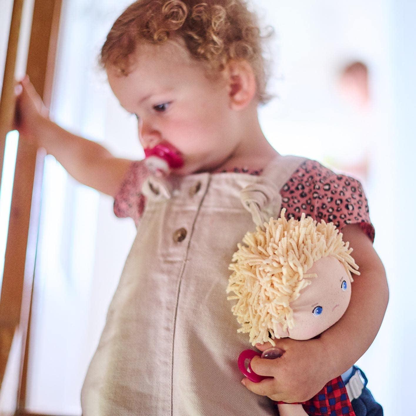 Muñeca Suave HABA Nick 30 cm para Bebés 18 meses y más