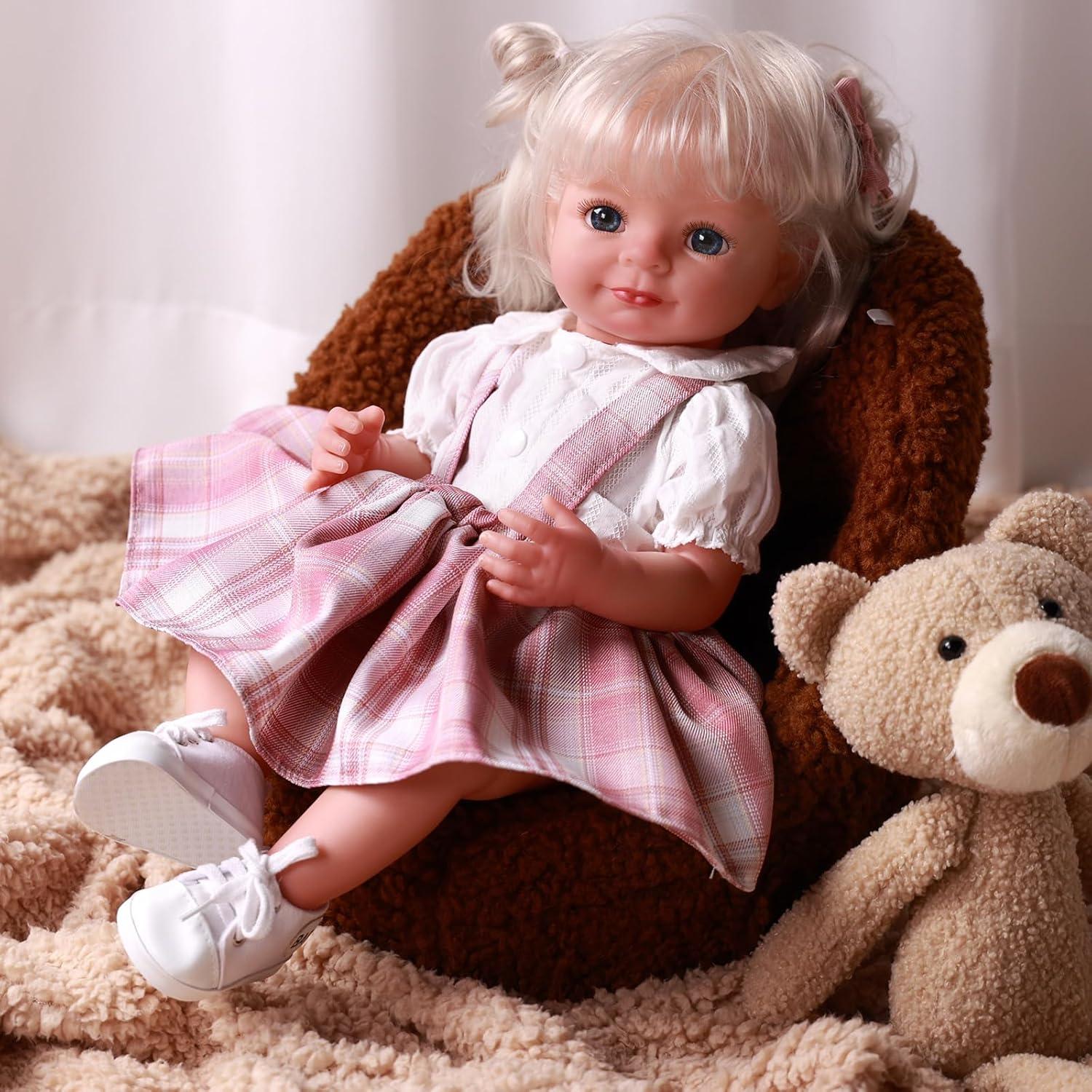 Zapatos de Muñeca Reborn BABESIDE 17-22 Pulgadas Lona