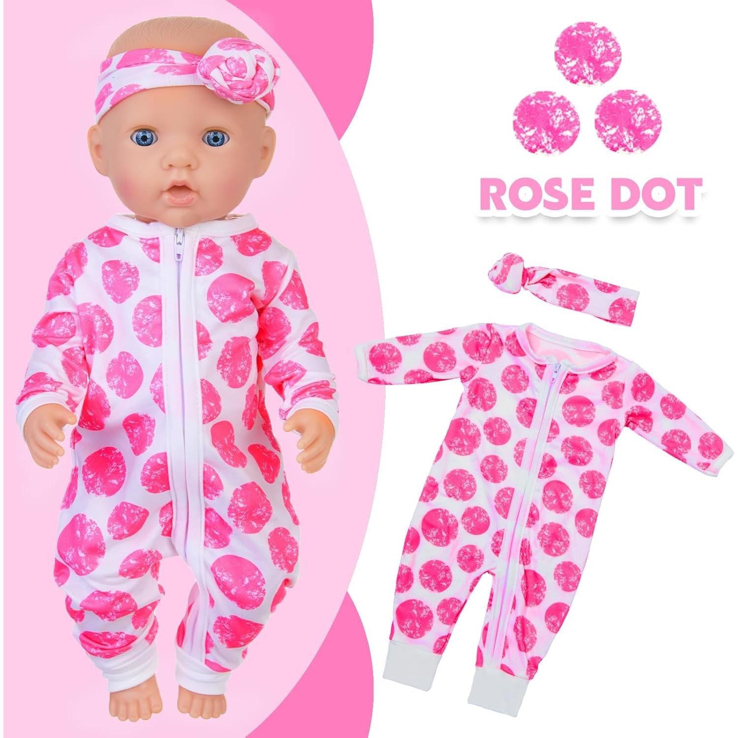 Conjuntos de Ropa para Muñecas ELEMENTO UNICORNIO 14-18" 10 Pcs