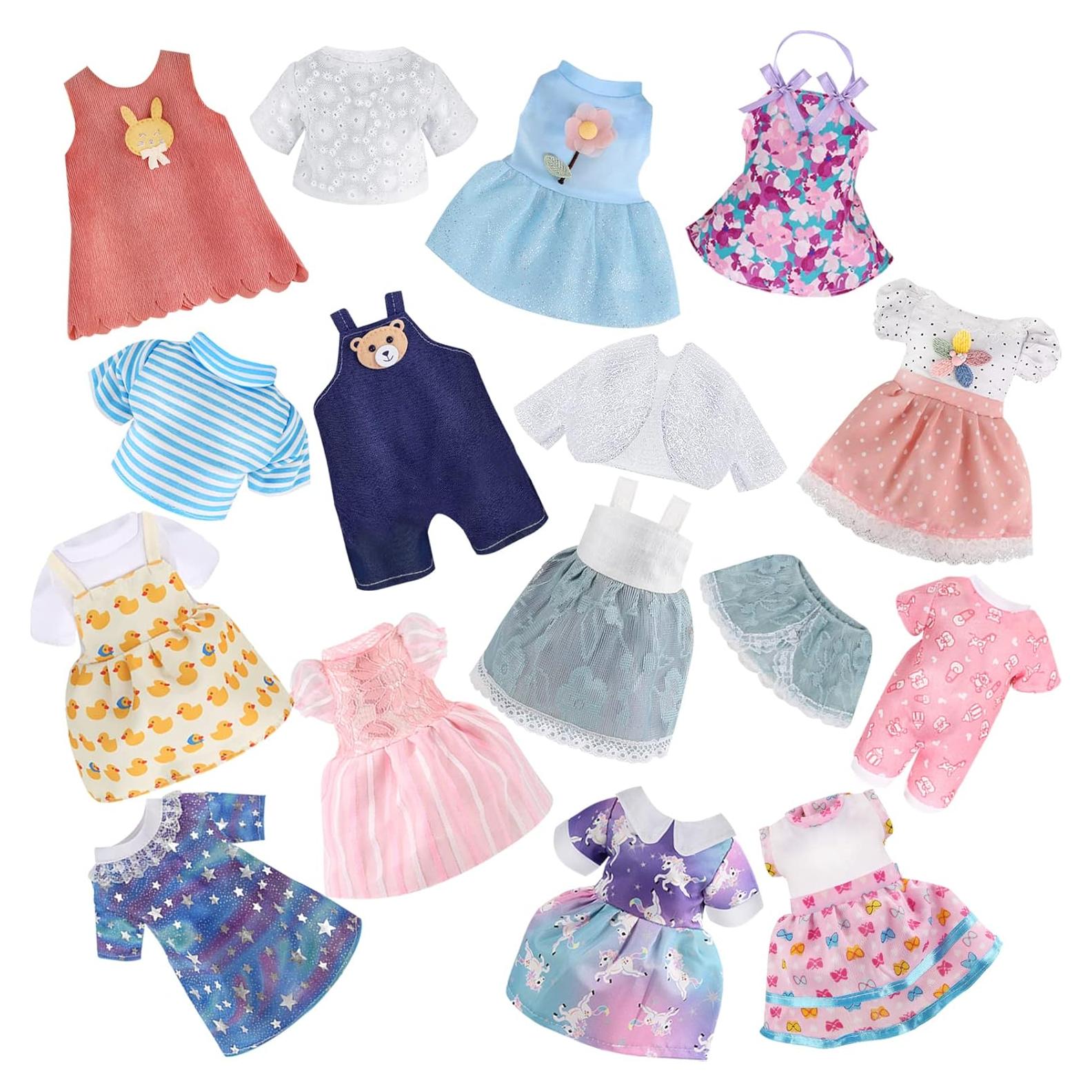 12 Conjuntos de Ropa para Muñecas 30 cm Digabi