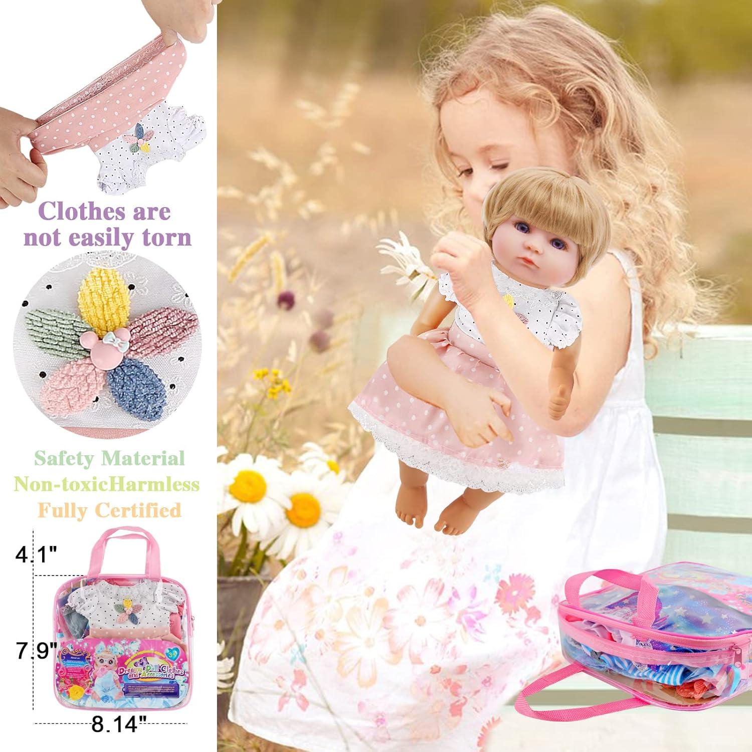 12 Conjuntos de Ropa para Muñecas 30 cm Digabi