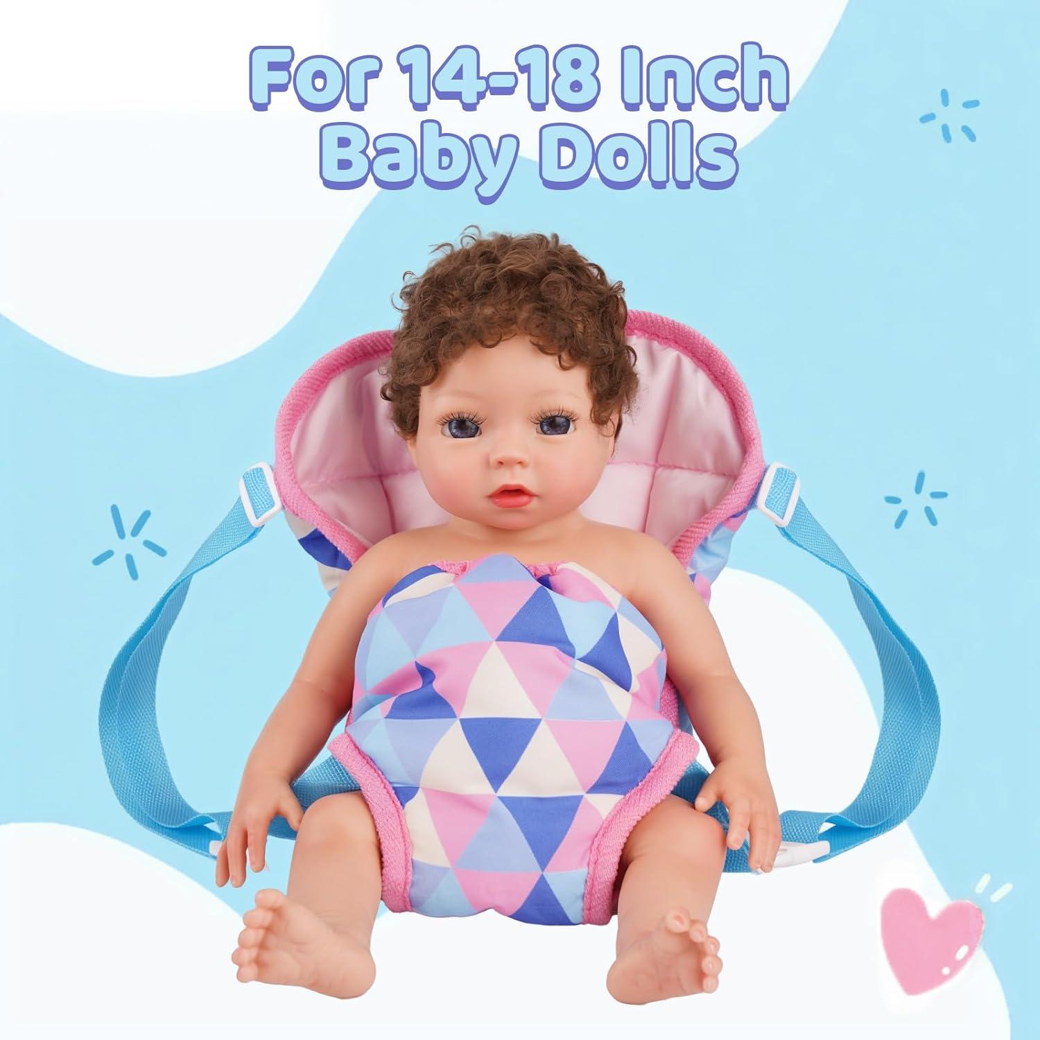 Portabebés de Muñeca Reborn BABESIDE con 2 Pañales 30-38 cm