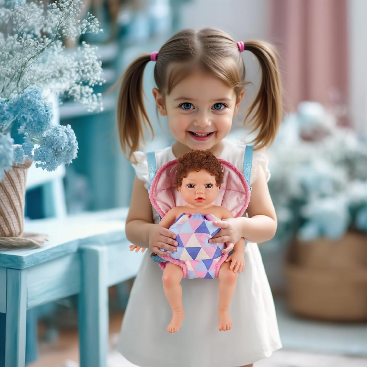 Portabebés de Muñeca Reborn BABESIDE con 2 Pañales 30-38 cm