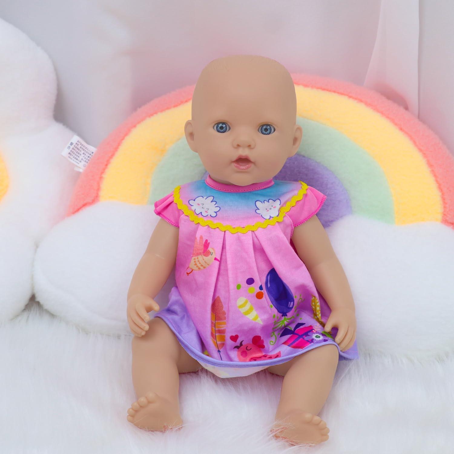 4 Conjuntos de Ropa para Muñecas 33-41 cm ECORELF