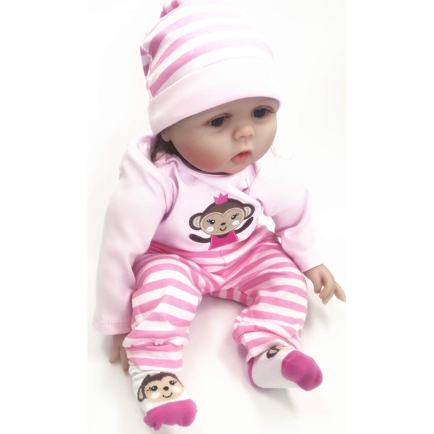 Ropa para Muñeca Reborn Tatu 50-55 cm Conjunto 4 Piezas