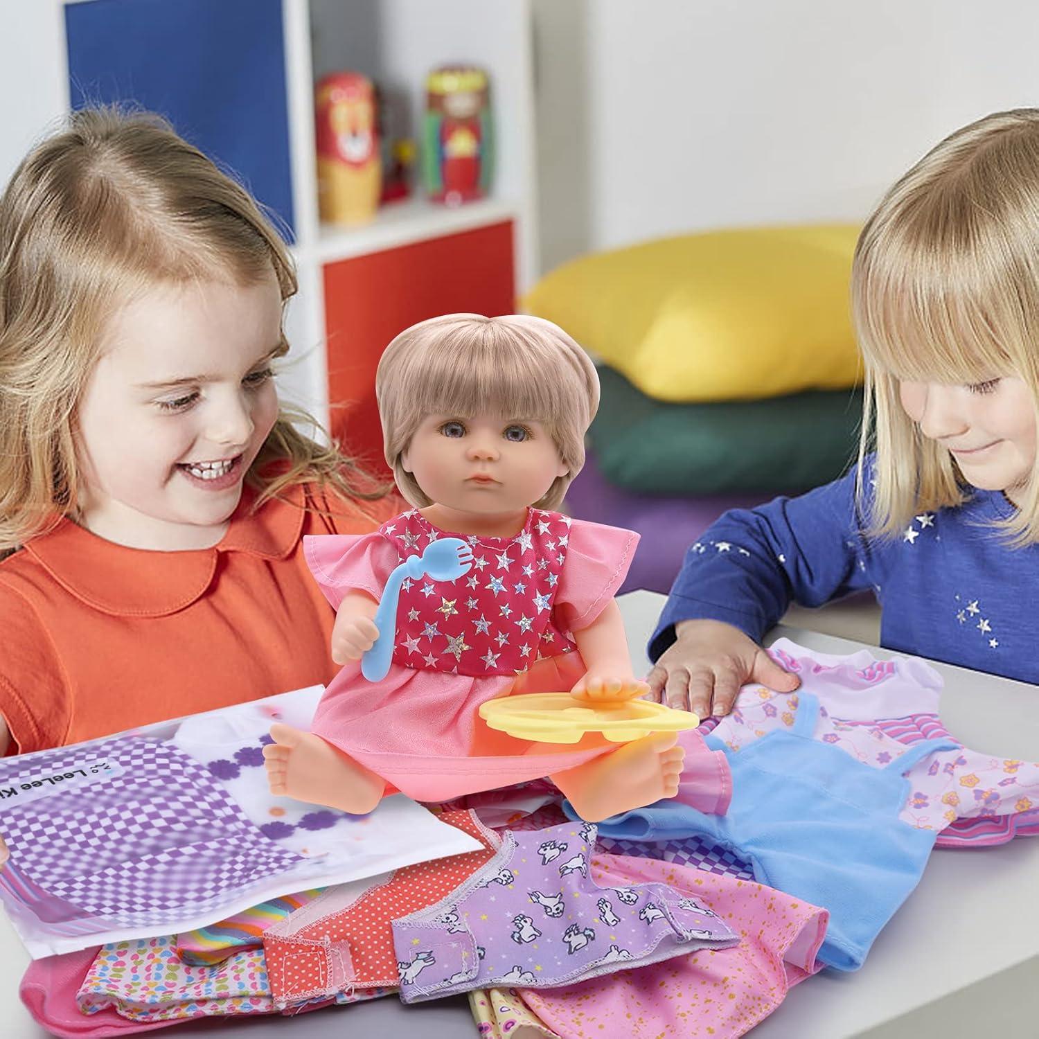 Ropa de Muñeca 30-38 cm Chenghai - 9 Vestidos y Accesorios